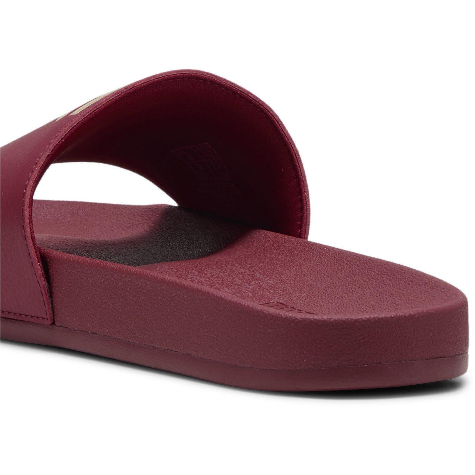 D.Crimson/Sand - Puma - Leadcat Comfort Sandals Womens - 5