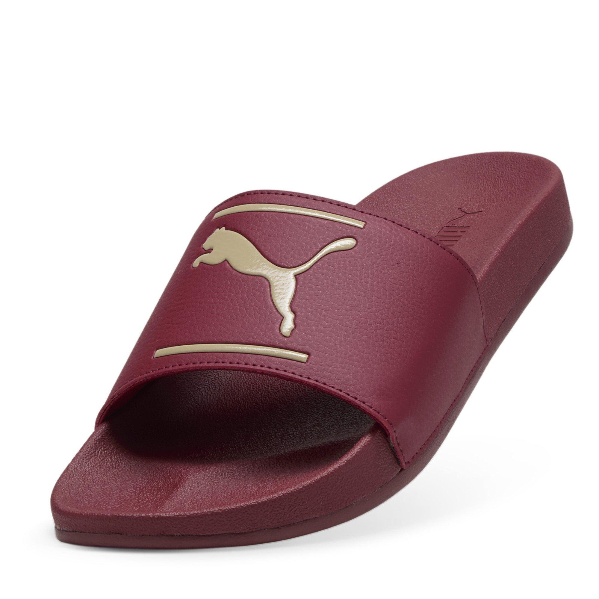 D.Crimson/Sand - Puma - Leadcat Comfort Sandals Womens - 6