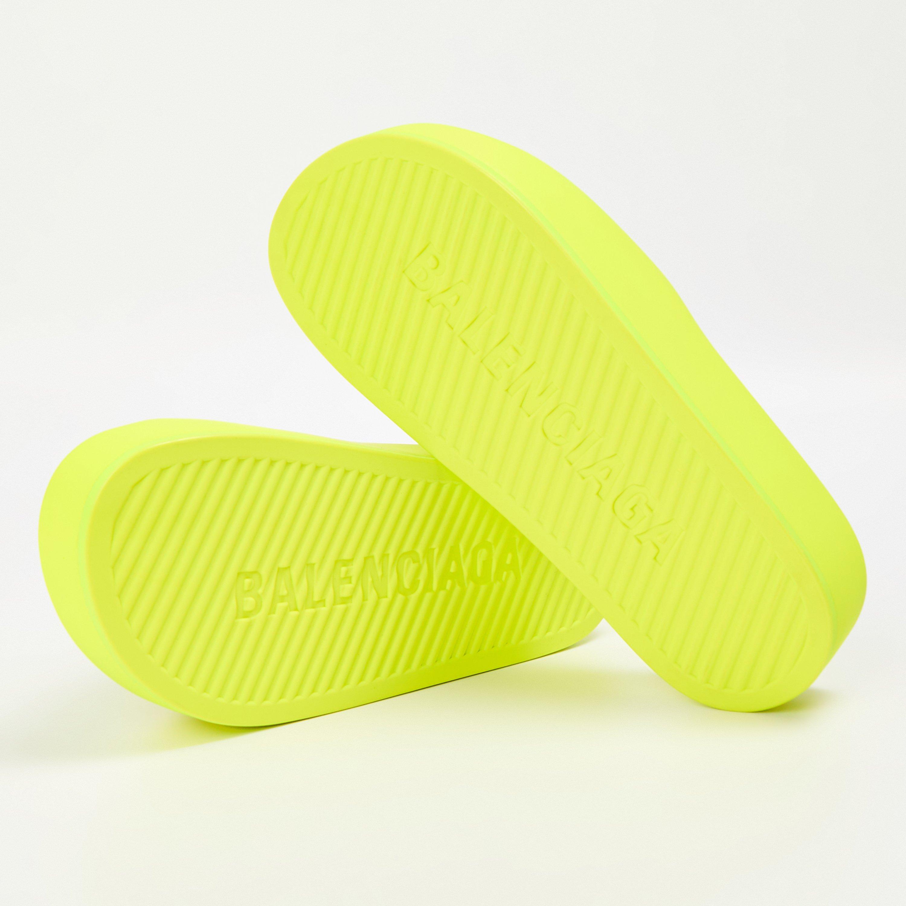 Acid Lime - Balenciaga - Women's Pool Shoes - 3