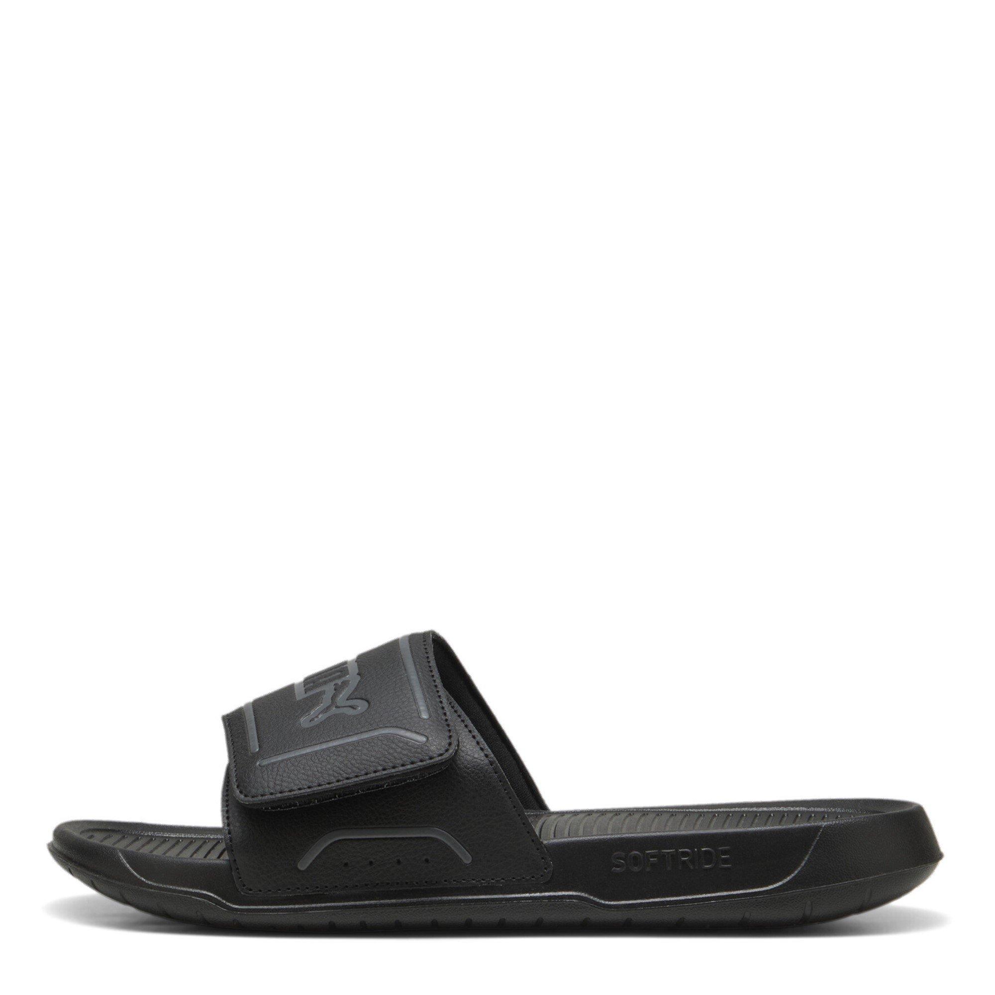 Puma Blk-D.Gray - Puma - Logo Sliders Mens - 3
