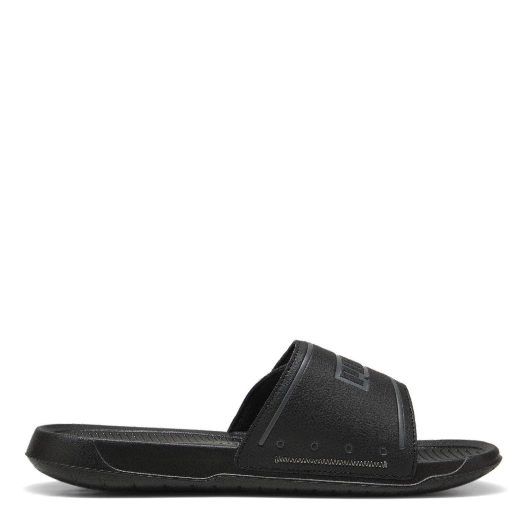 Puma Blk-D.Gray - Puma - Logo Sliders Mens - 4