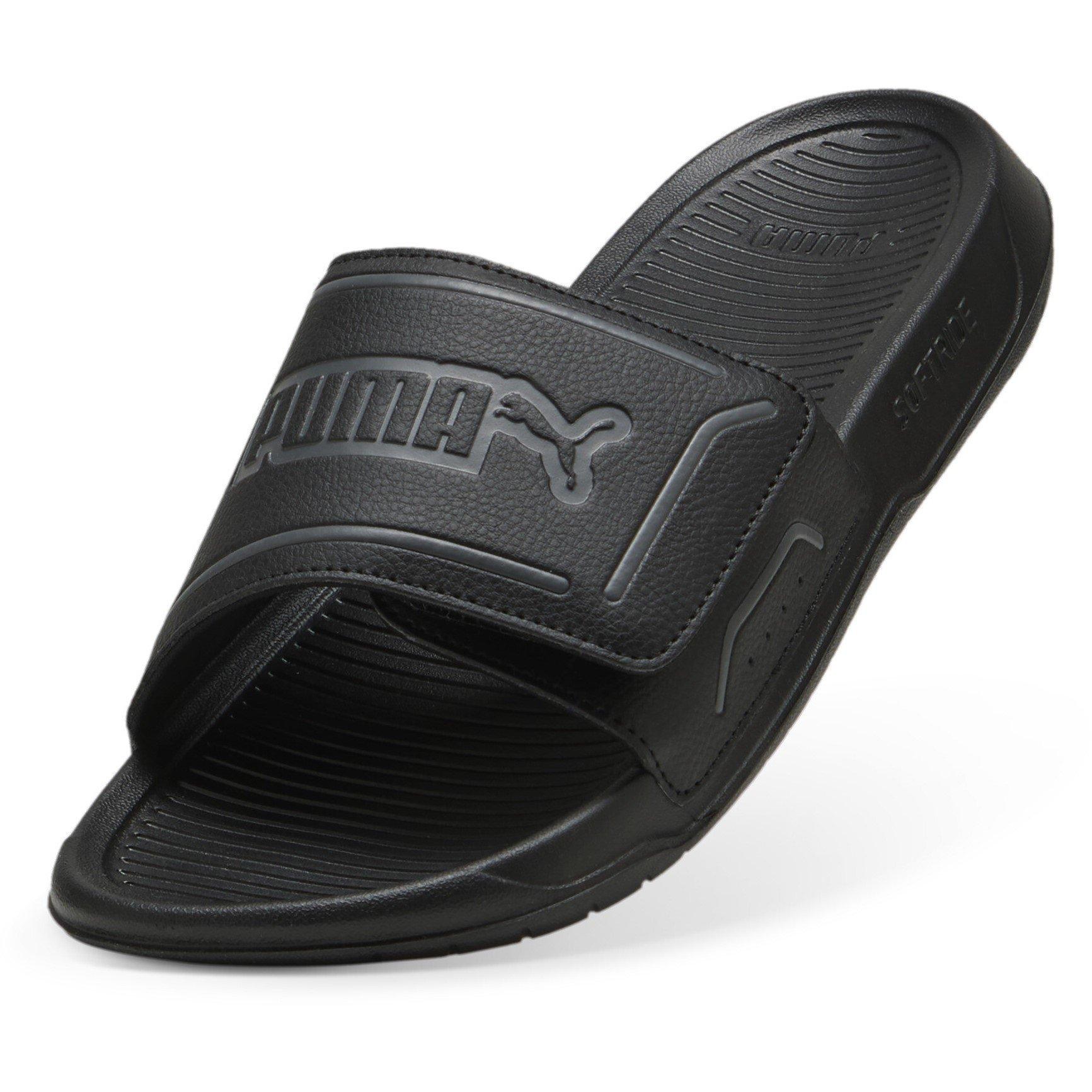 Puma Blk-D.Gray - Puma - Logo Sliders Mens - 6
