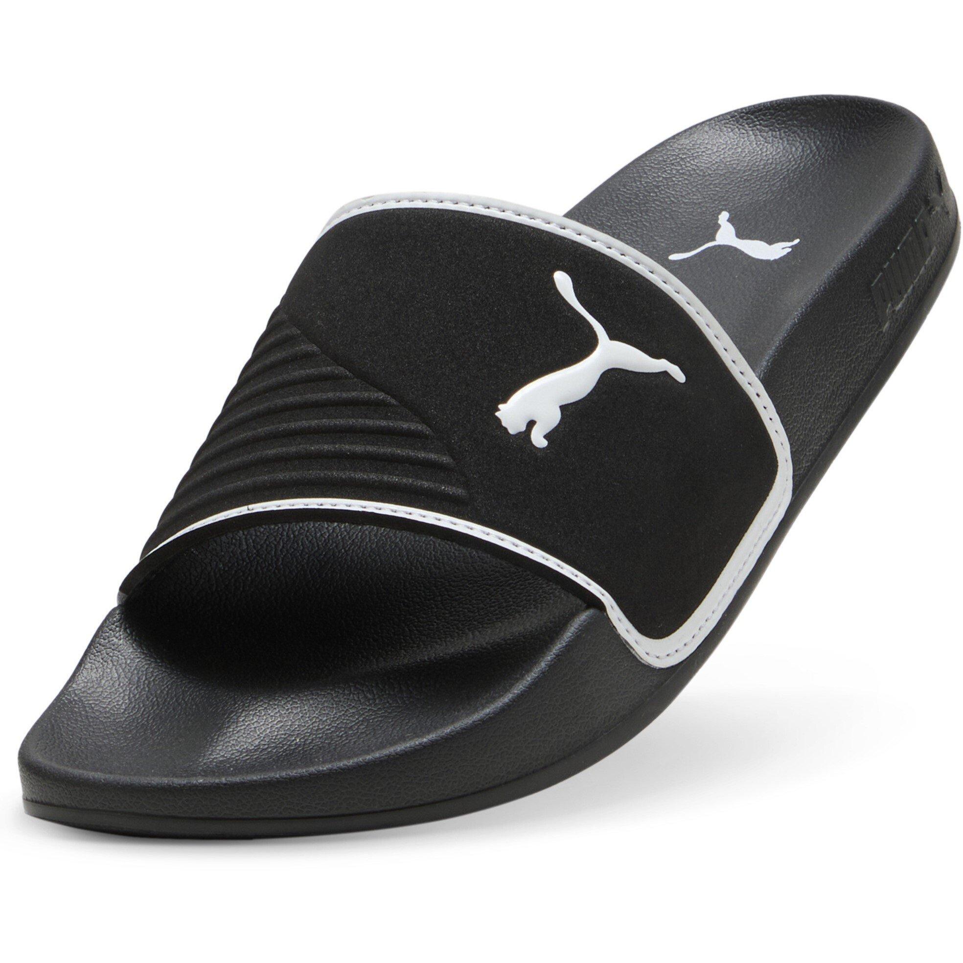 Puma Blk/White - Puma - Men's Leadcat 2.0 Shower Pool Sliders - 6