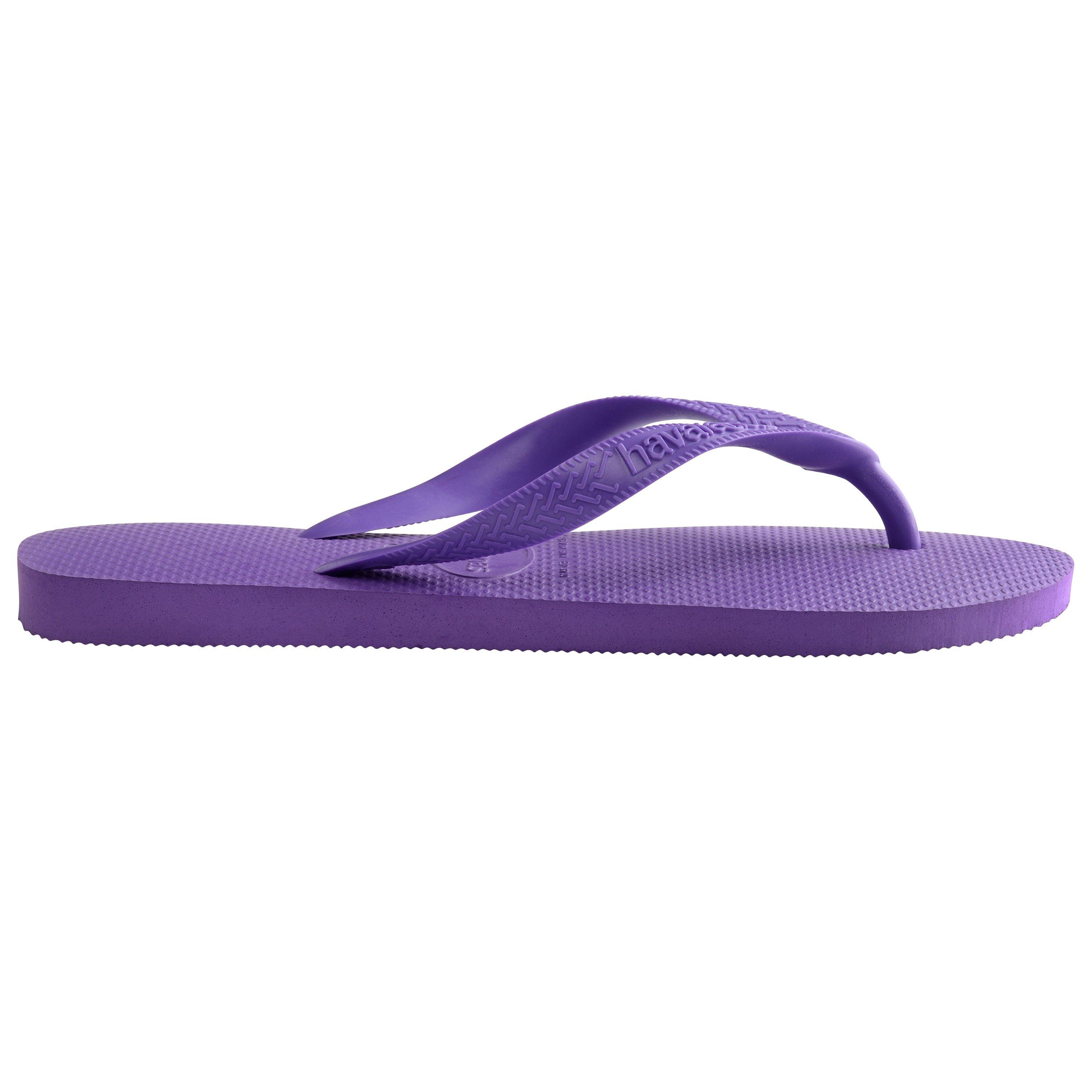 Violet - Havaianas - Hav. Top Dark Brown 39/40 Flip Flops Womens - 2