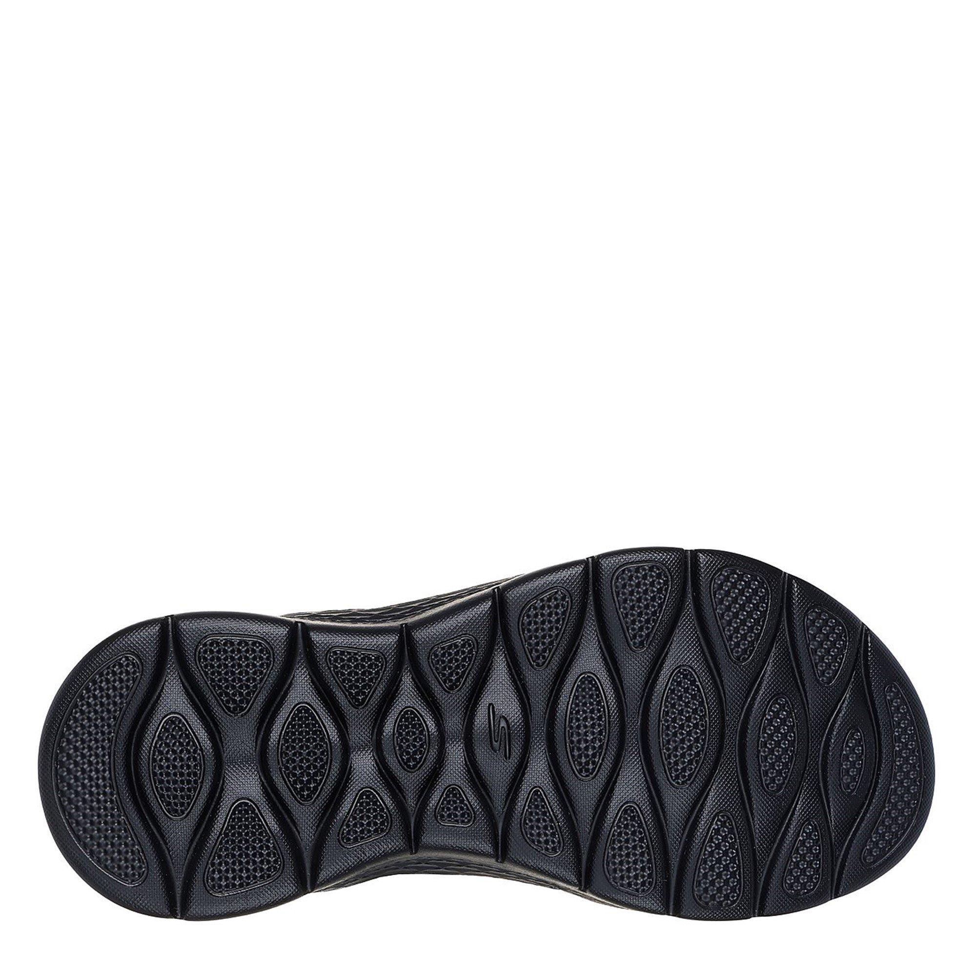 Schwarz - Skechers - Slip-In Heather Quarter Strap Sports Sandals - 4