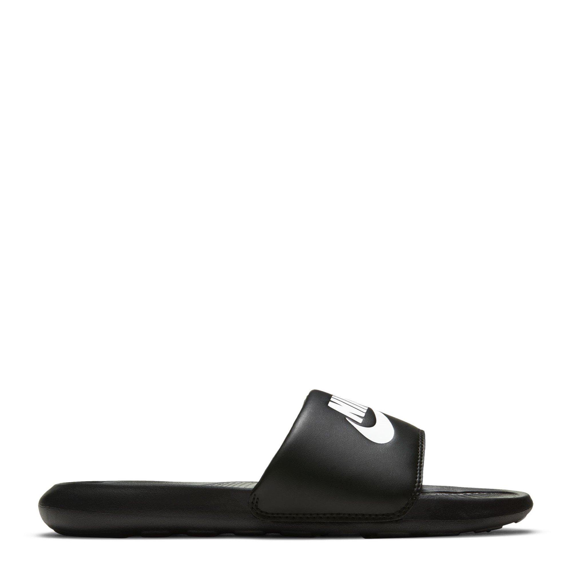 Black/White - Nike - Victori One Womens Slides - 1