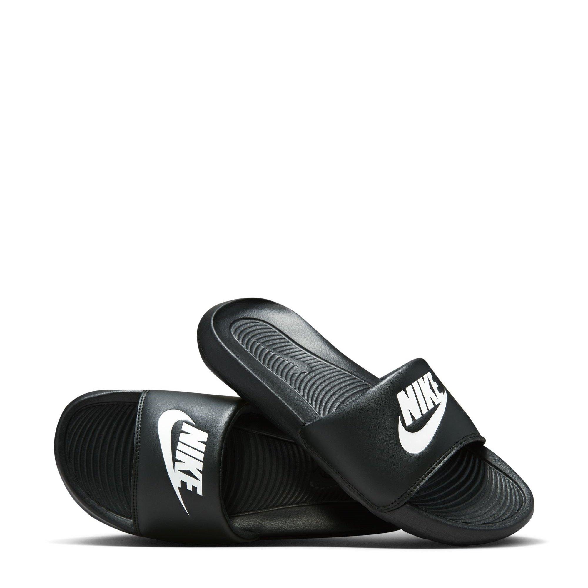 Preto/Branco - Nike - One Womens Slides - 5