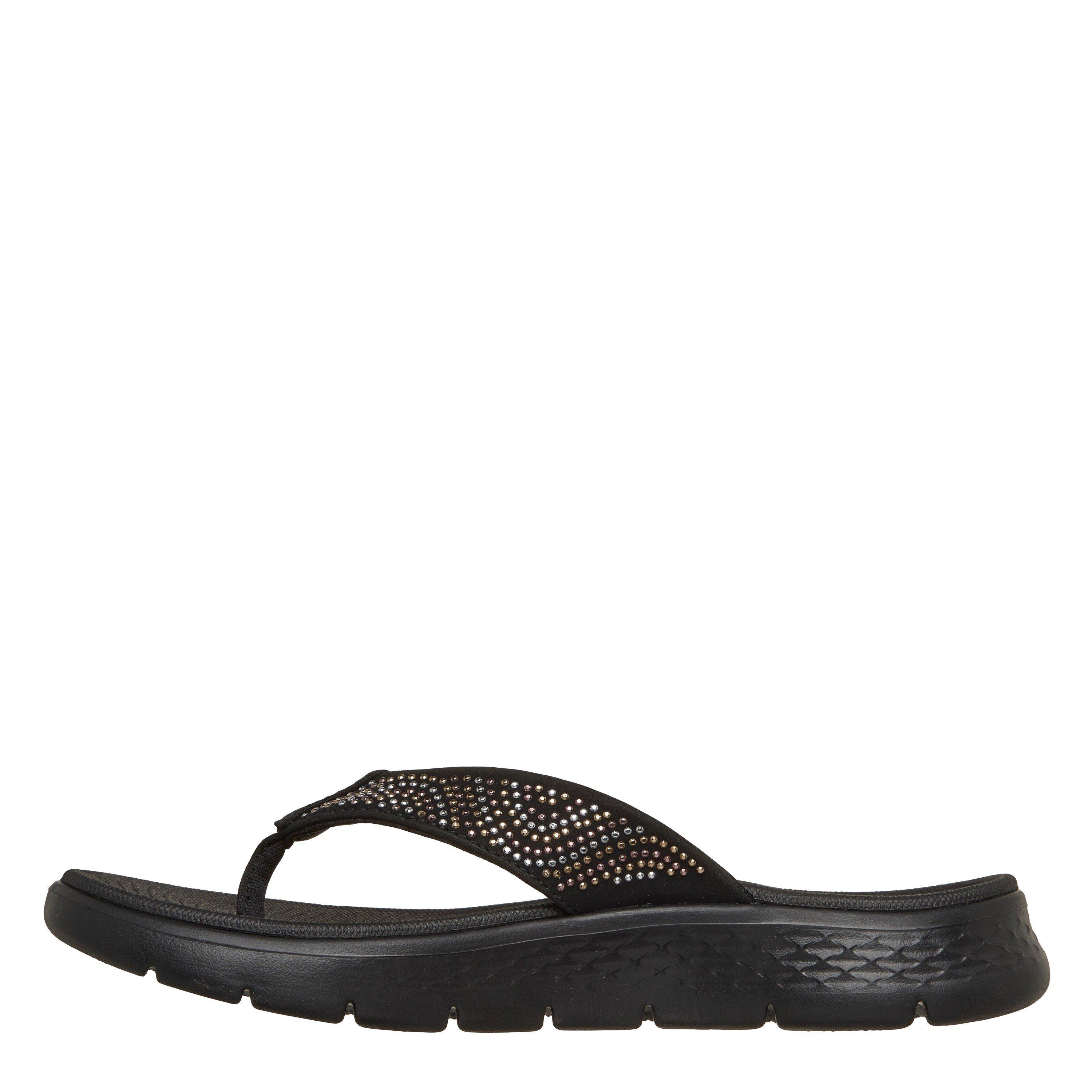 Black - Skechers - Women's Flip Flops - 2