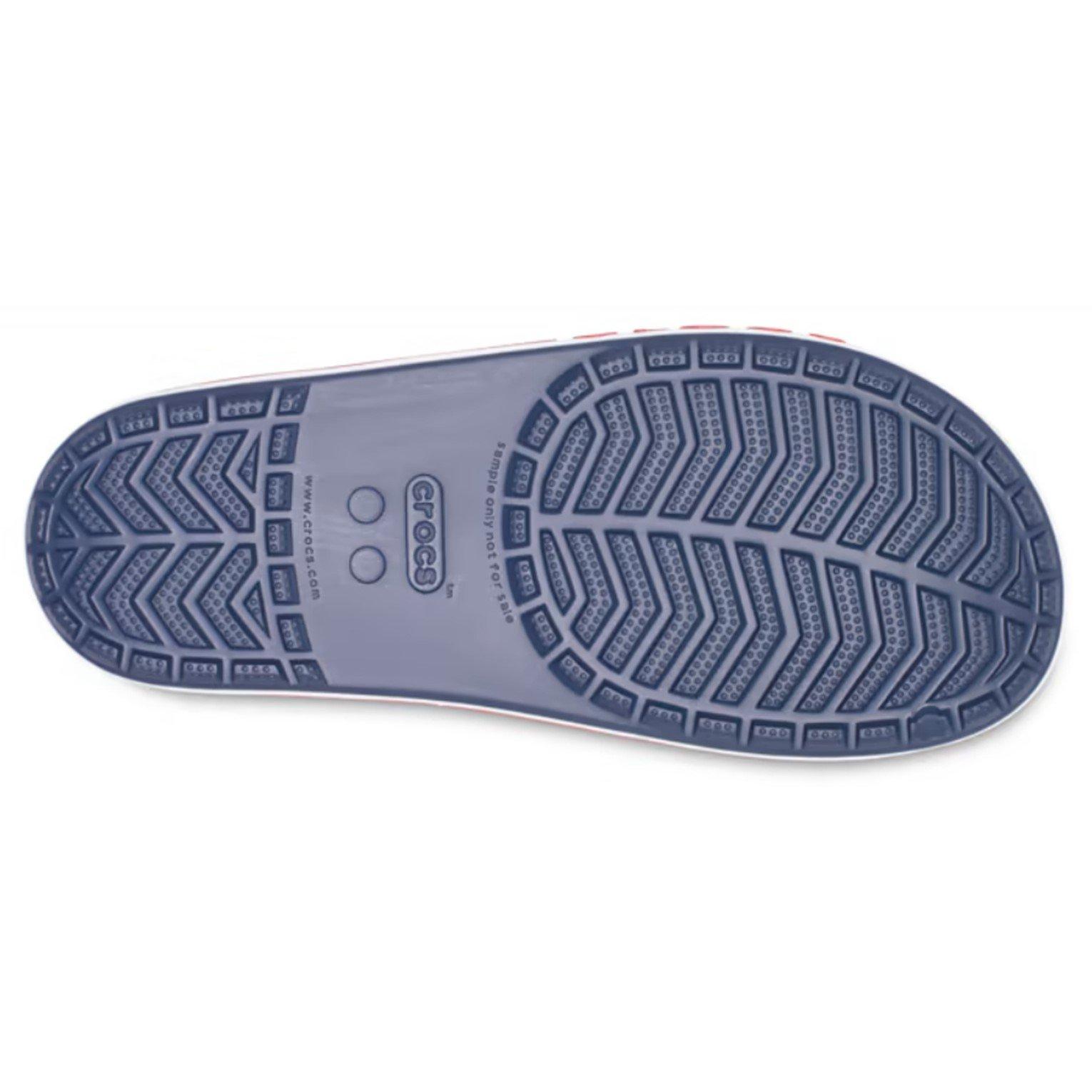 Mornarsko plava/papar - Crocs - Women's Bayaband Pool Sliders - 2