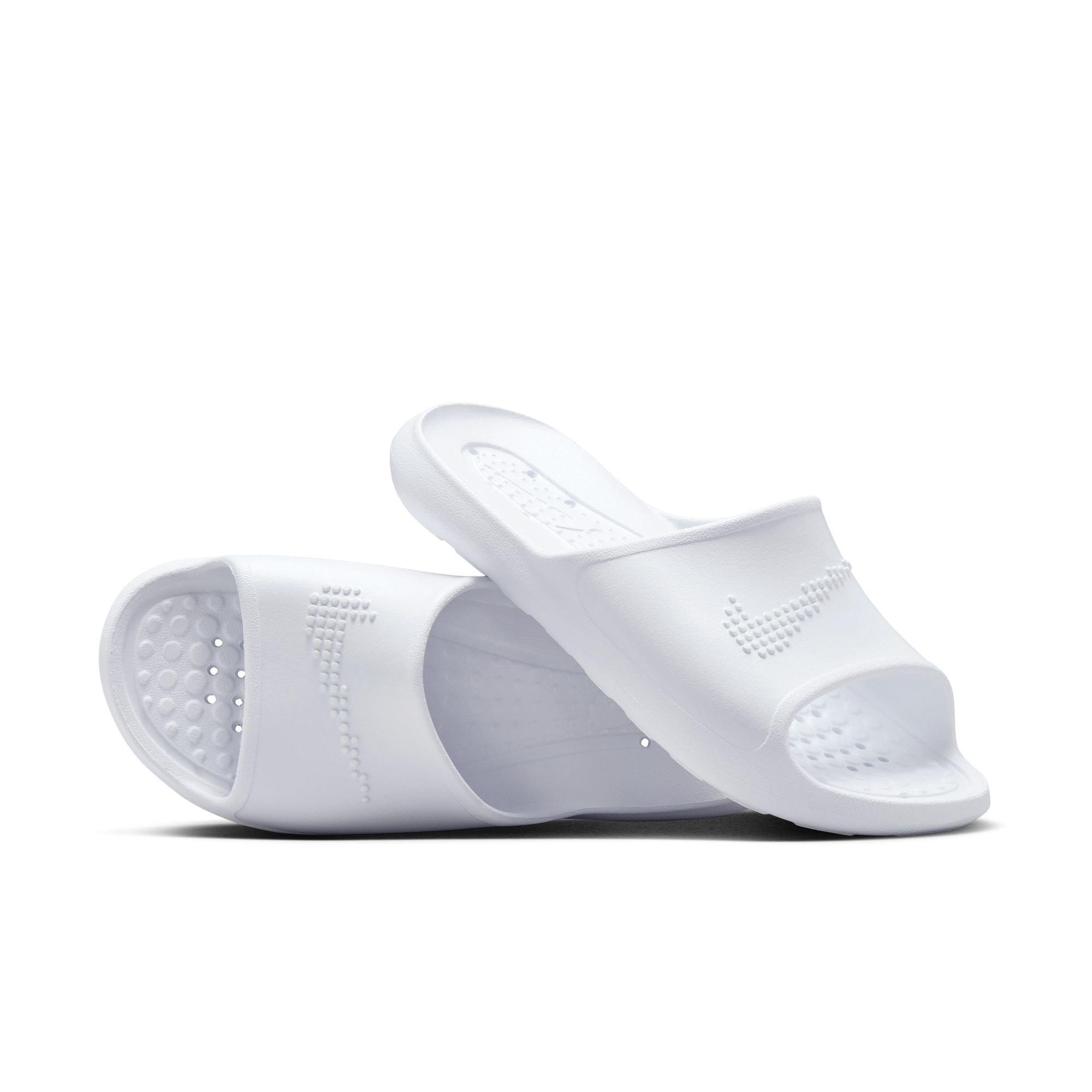 Triple White - Nike - Victori One Women's Shower Slides - 8