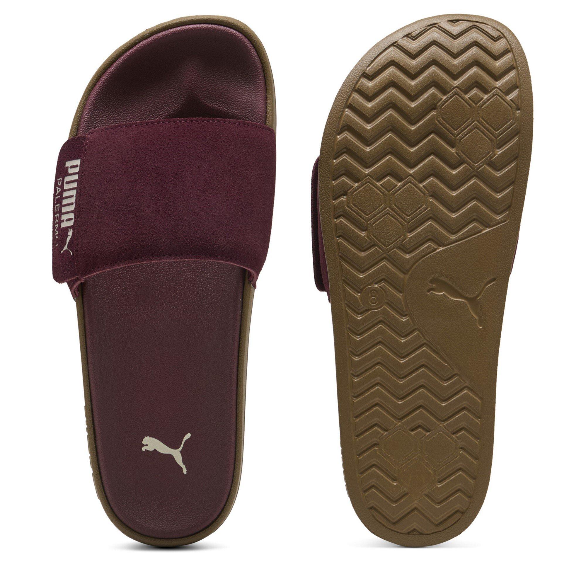 Ruby/Snow-Gum - Puma - Leadcat 2.0 Palermo Foil Adults Slide Sandals - 3