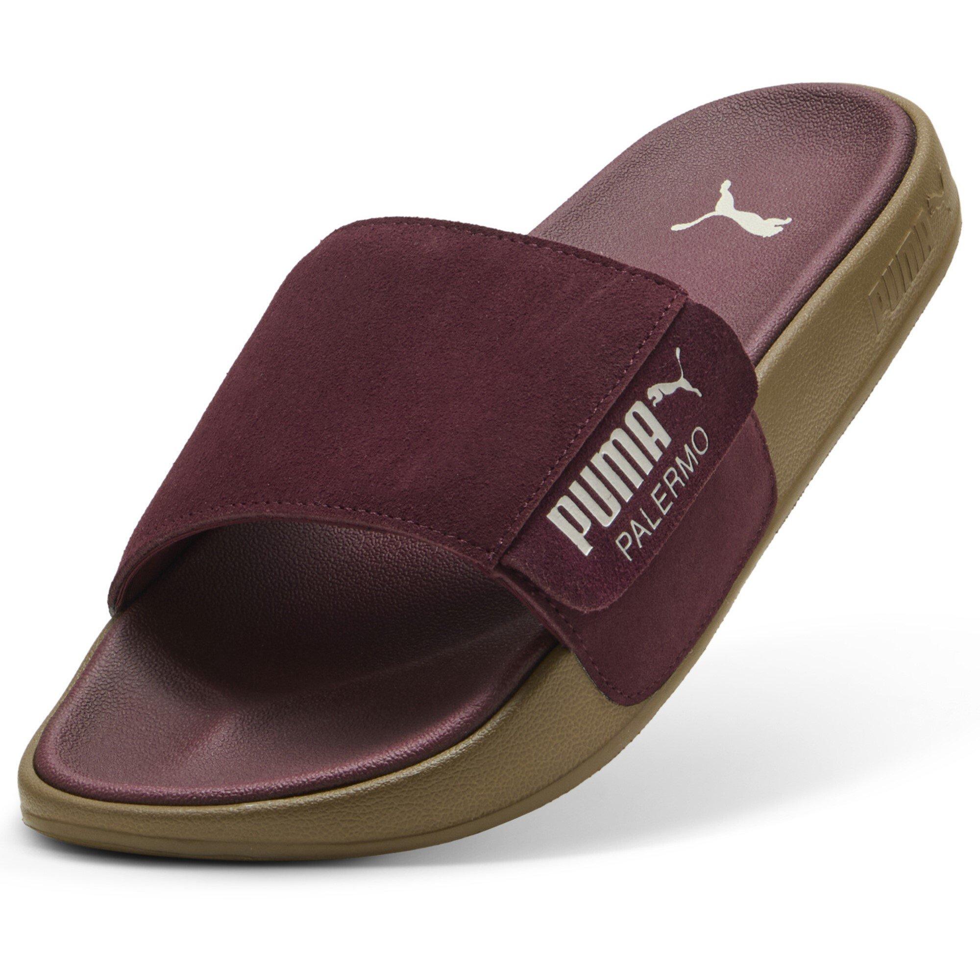 Ruby/Snow-Gum - Puma - Leadcat 2.0 Palermo Foil Adults Slide Sandals - 6