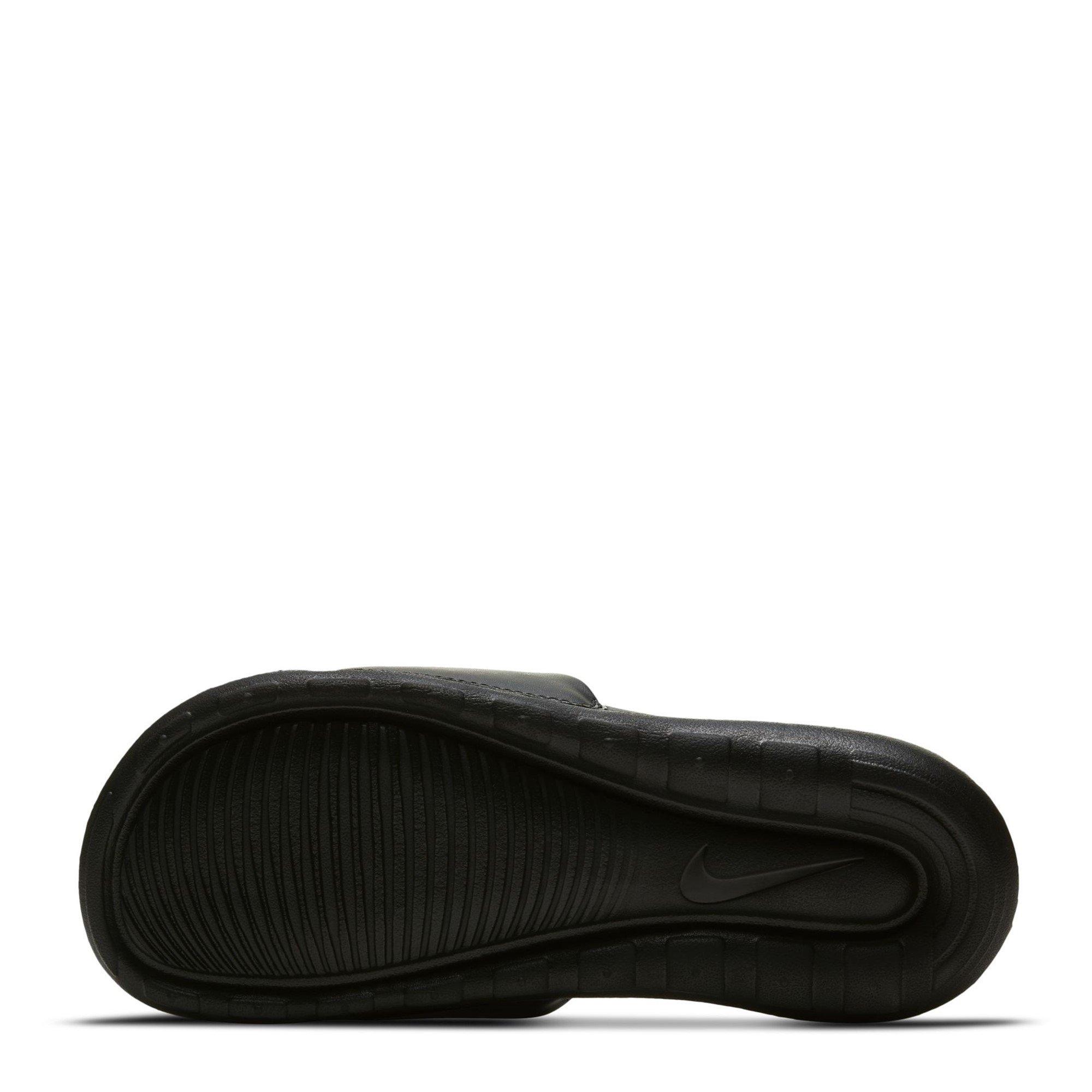 Blk/Wht/Blk - Nike - Victori One Womens Slide Sandals - 4