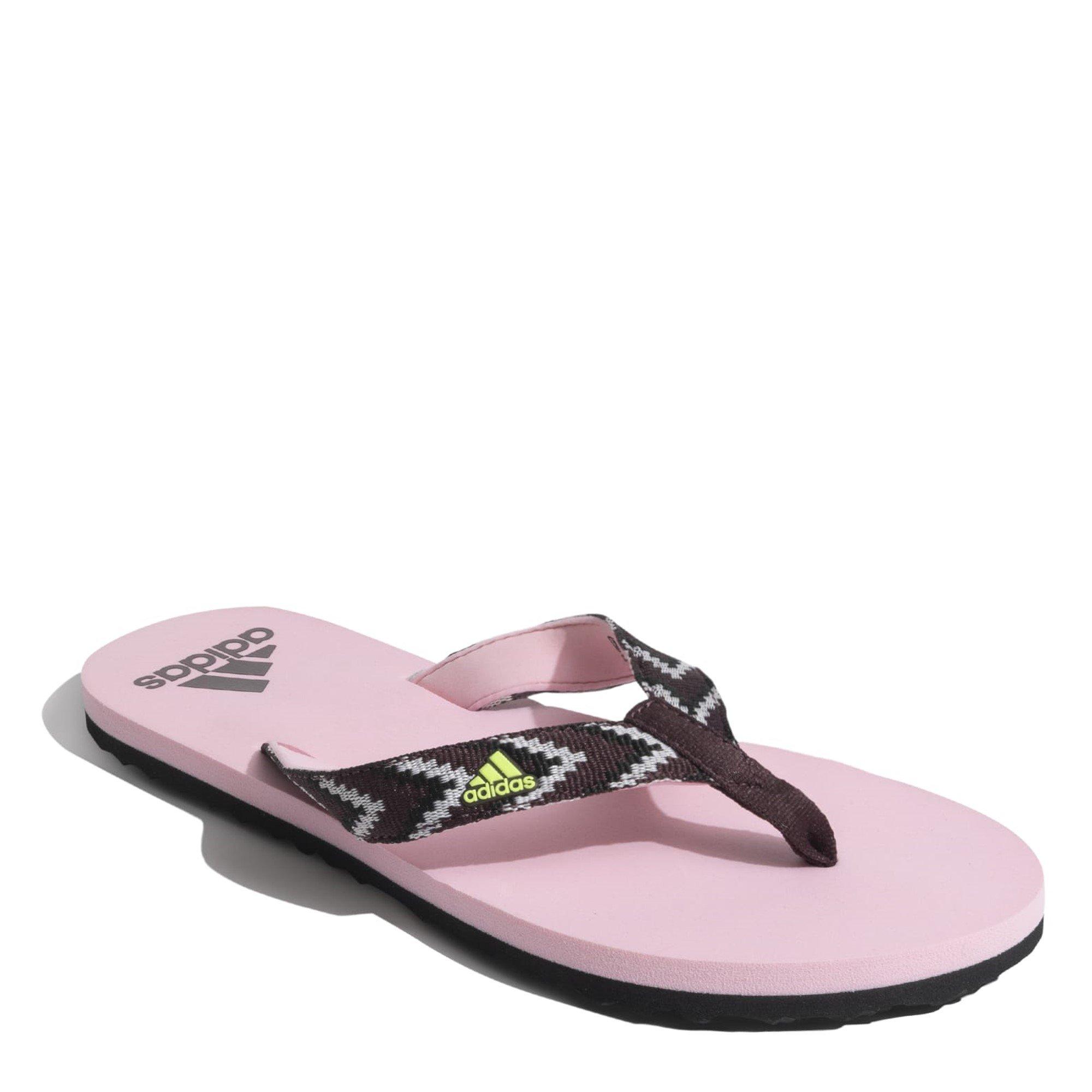Ruby/Pink/Lemon - adidas - Flip Flops Womens - 3