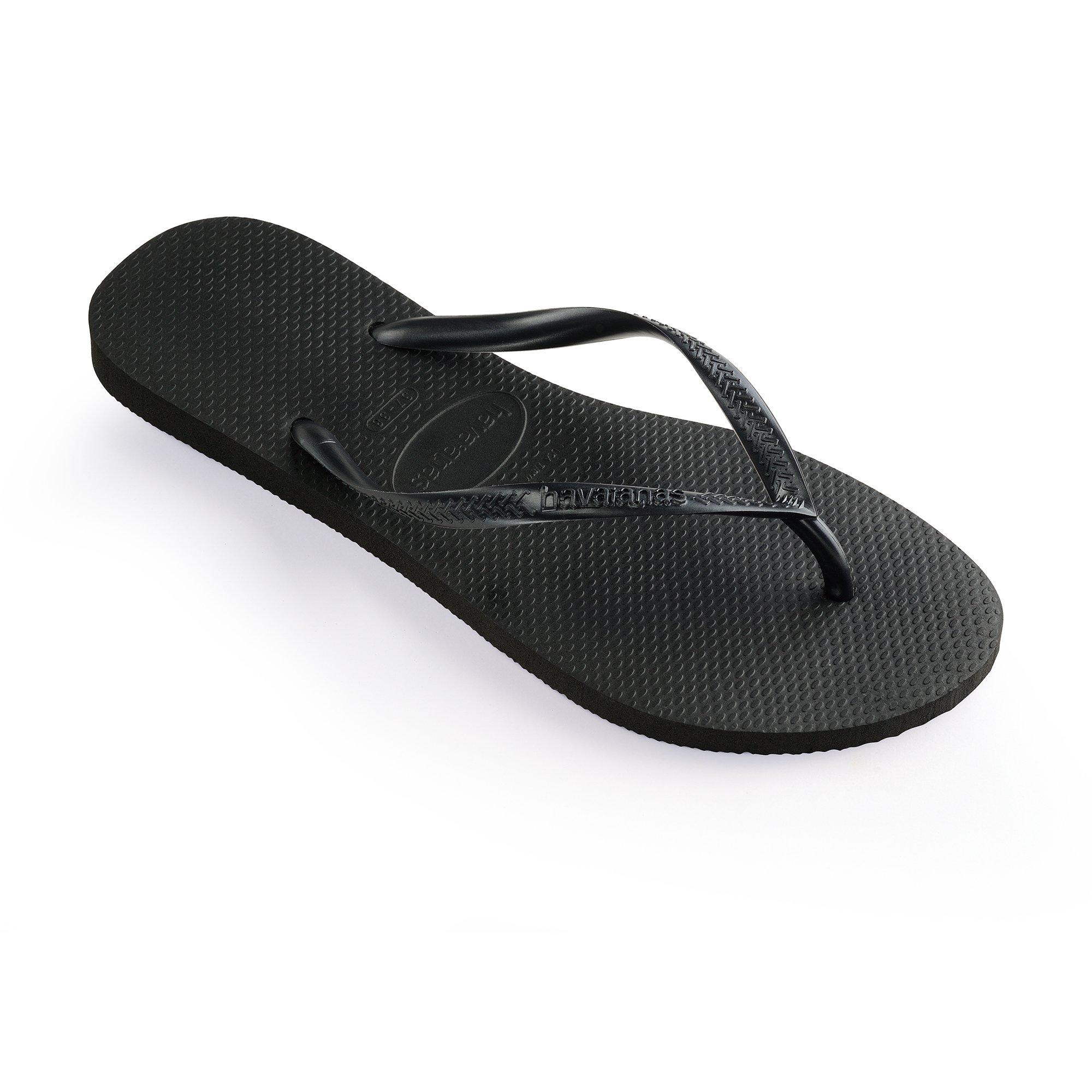 Preto - Havaianas - Slim Flip Flops - 2