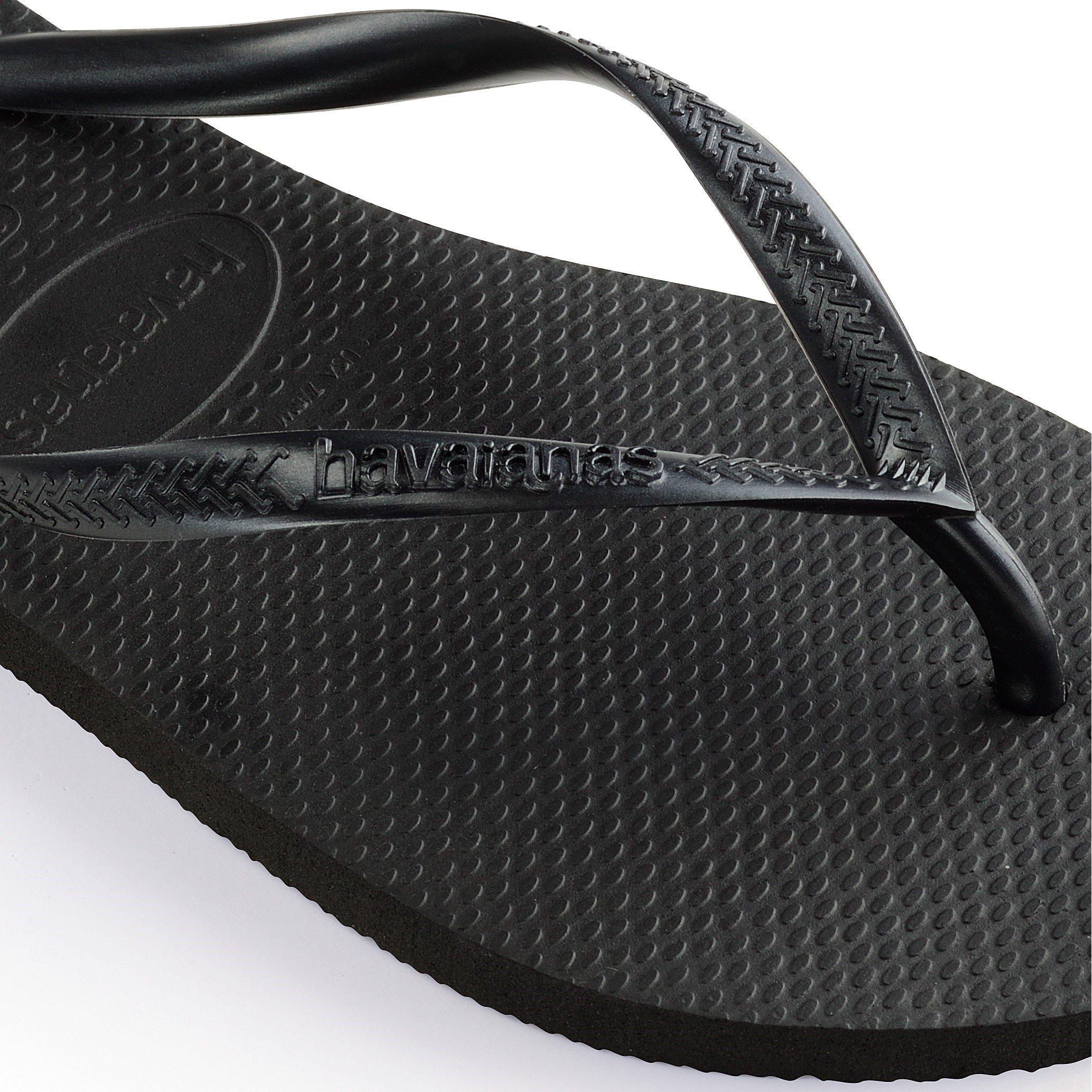 Preto - Havaianas - Slim Flip Flops - 4