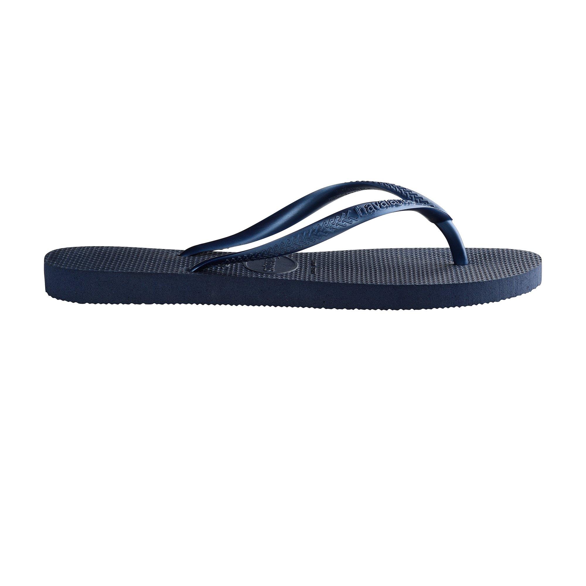 Navy - Havaianas - Slim Flip Flops - 3