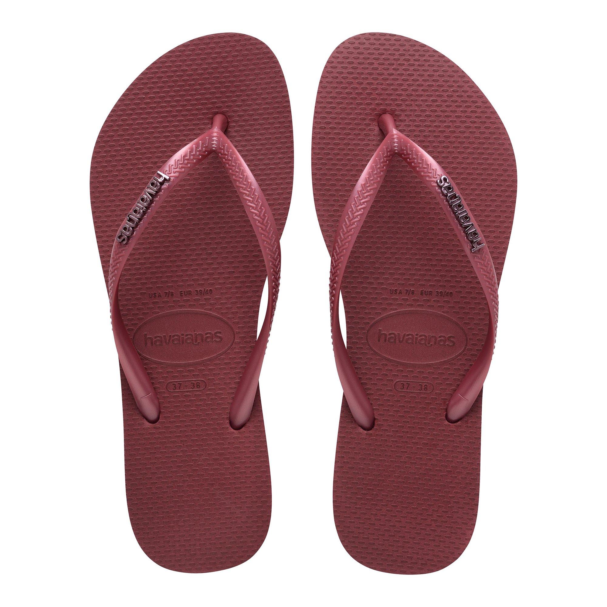 Havaianas Women's Slim Flip Flops - Amaranth - 3-4(35/36)