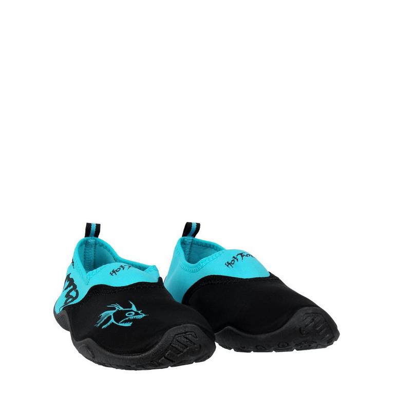 Black/Turq - Hot Tuna - zapatillas de running entrenamiento neutro pie normal talla 21.5 - 3