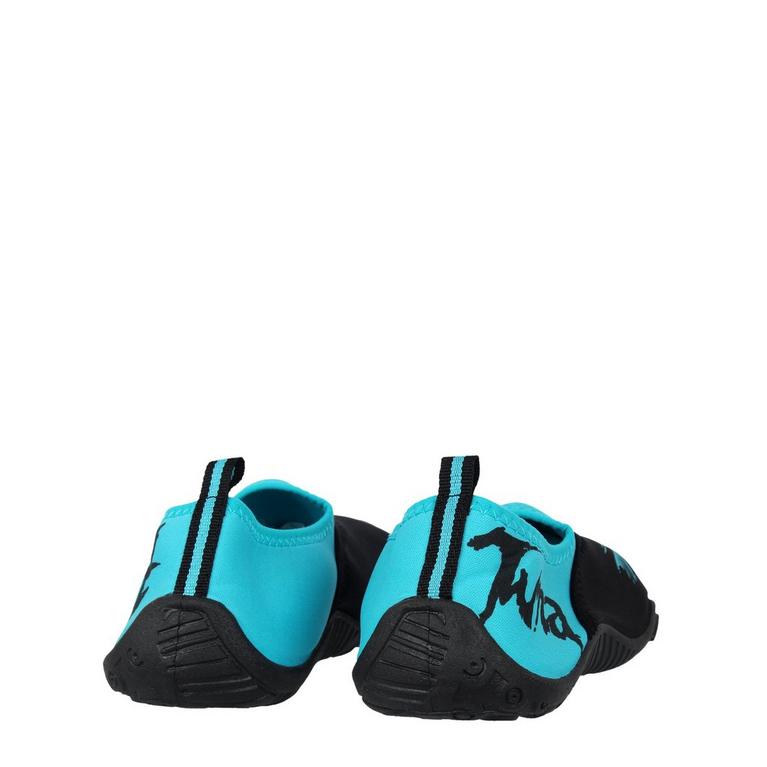 Black/Turq - Hot Tuna - zapatillas de running entrenamiento neutro pie normal talla 21.5 - 4