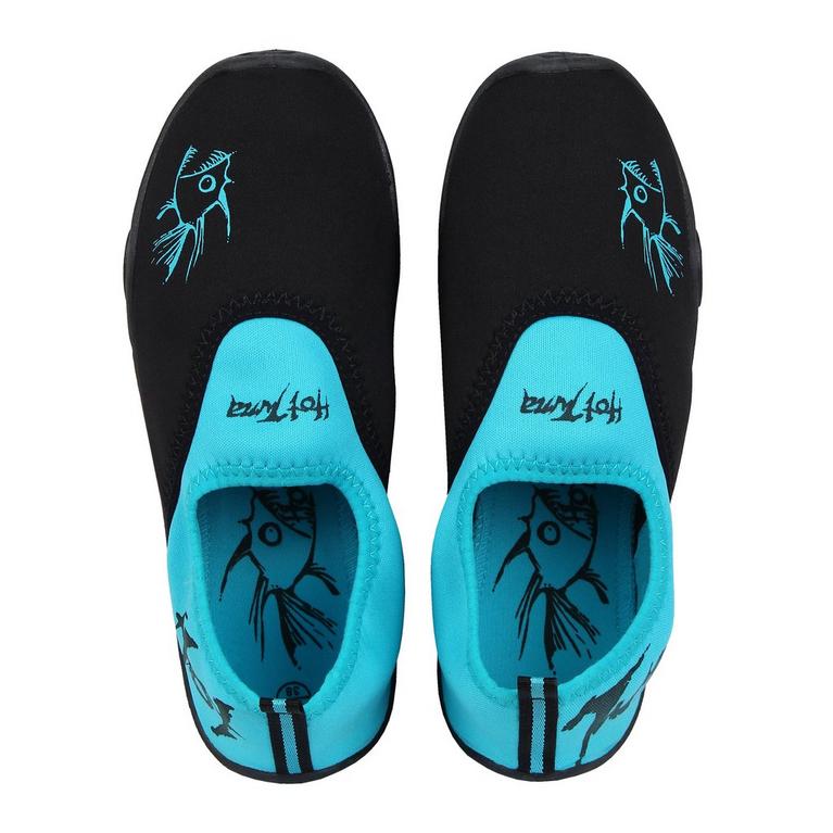 Black/Turq - Hot Tuna - zapatillas de running entrenamiento neutro pie normal talla 21.5 - 5