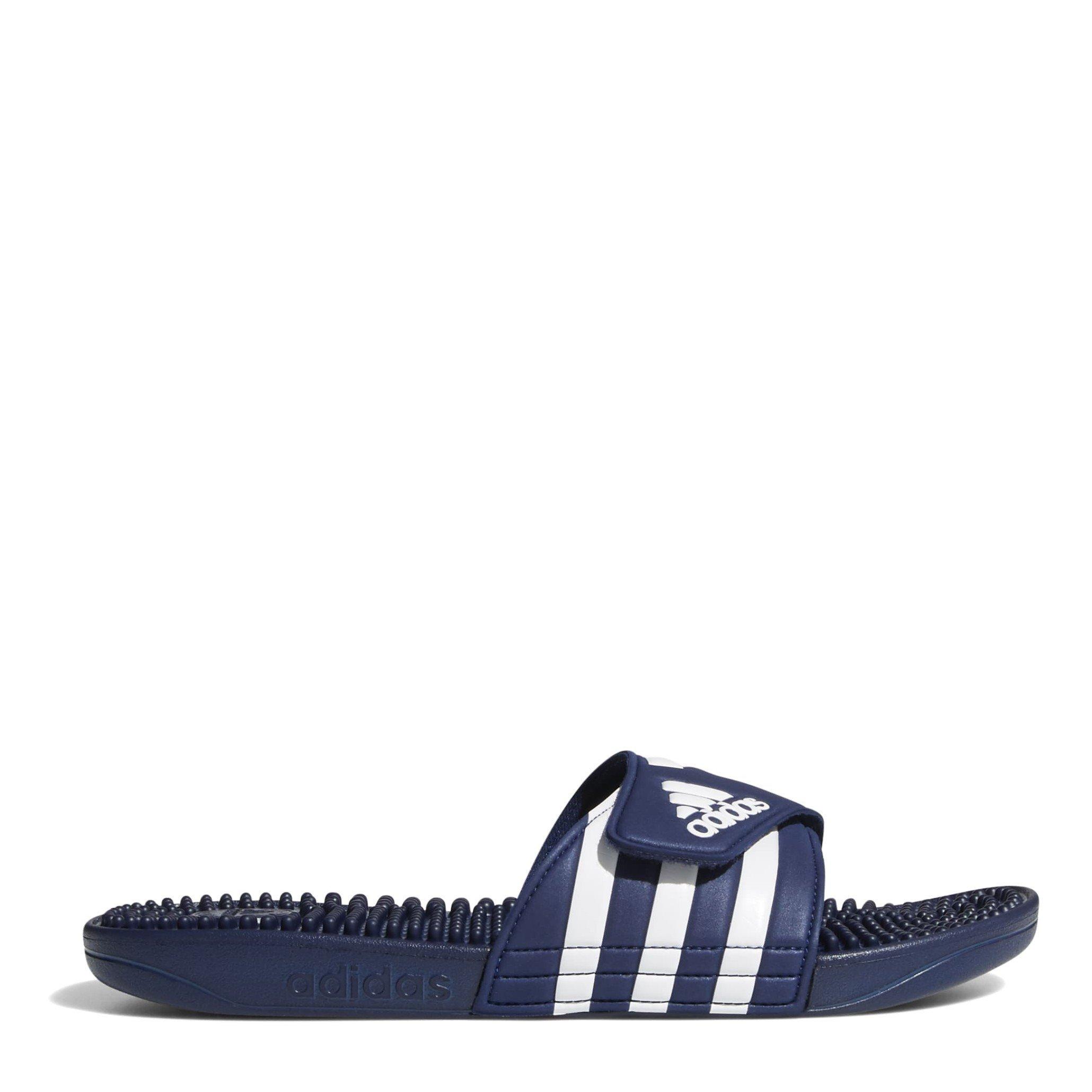 Dark Blue / Clo - adidas - Adissage Sliders Womens - 1