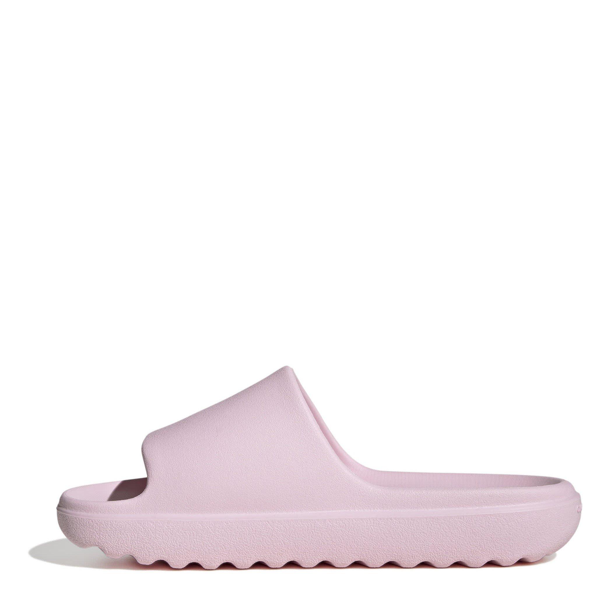 Clear Pink - adidas - Adilette Lumia Womens Slide Sandals - 2