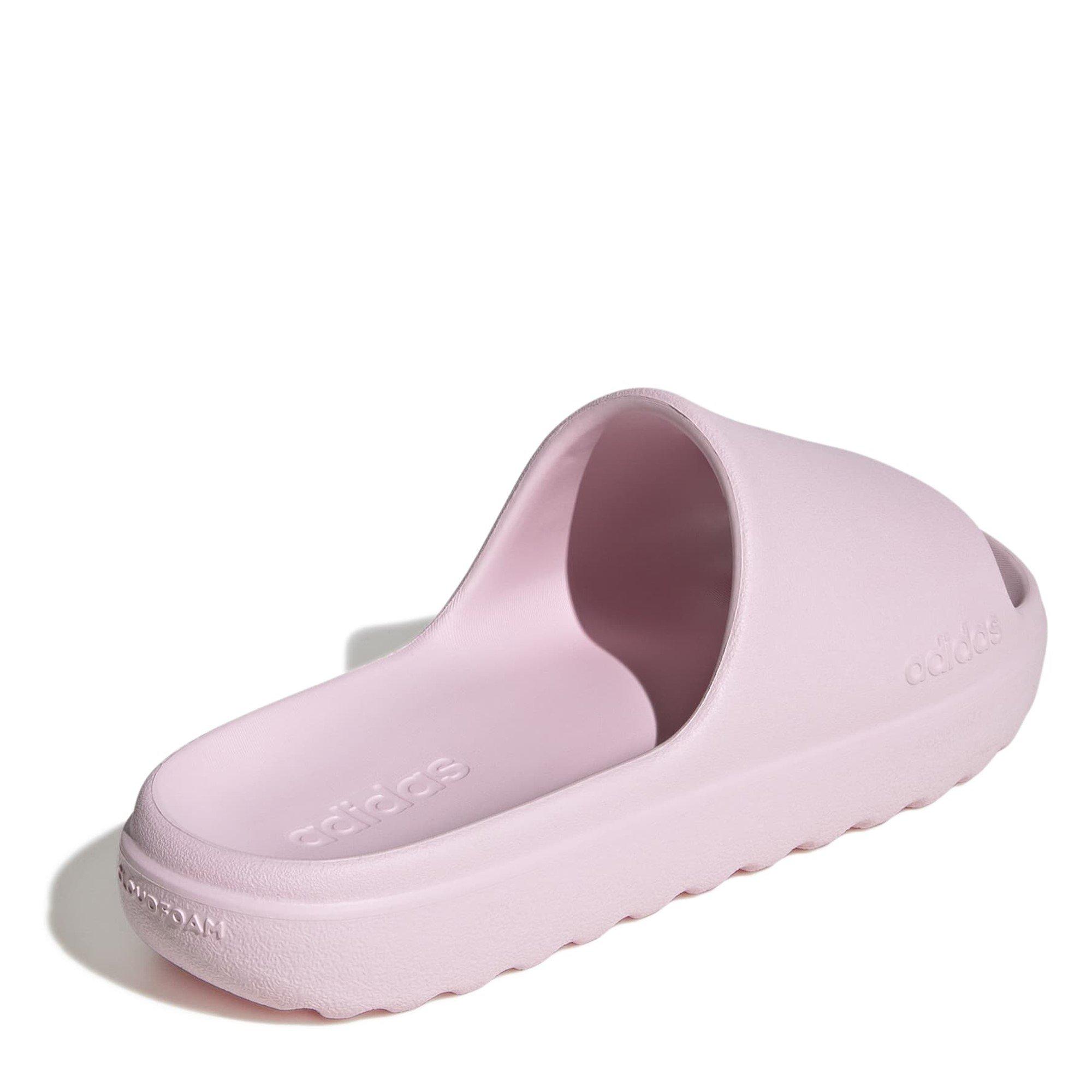 Clear Pink - adidas - Adilette Lumia Womens Slide Sandals - 4