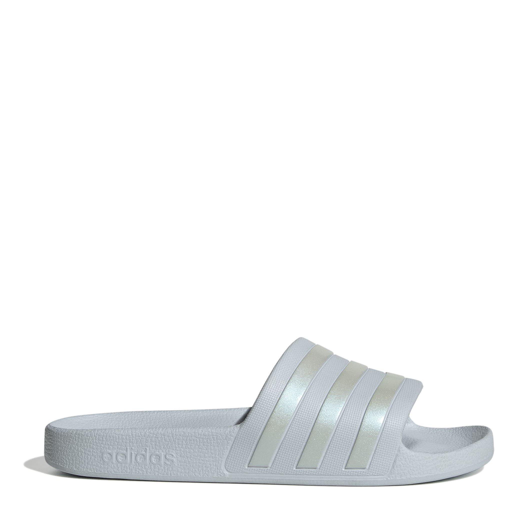 Halo Blue - adidas - Adilette Aqua Womens Slides - 1