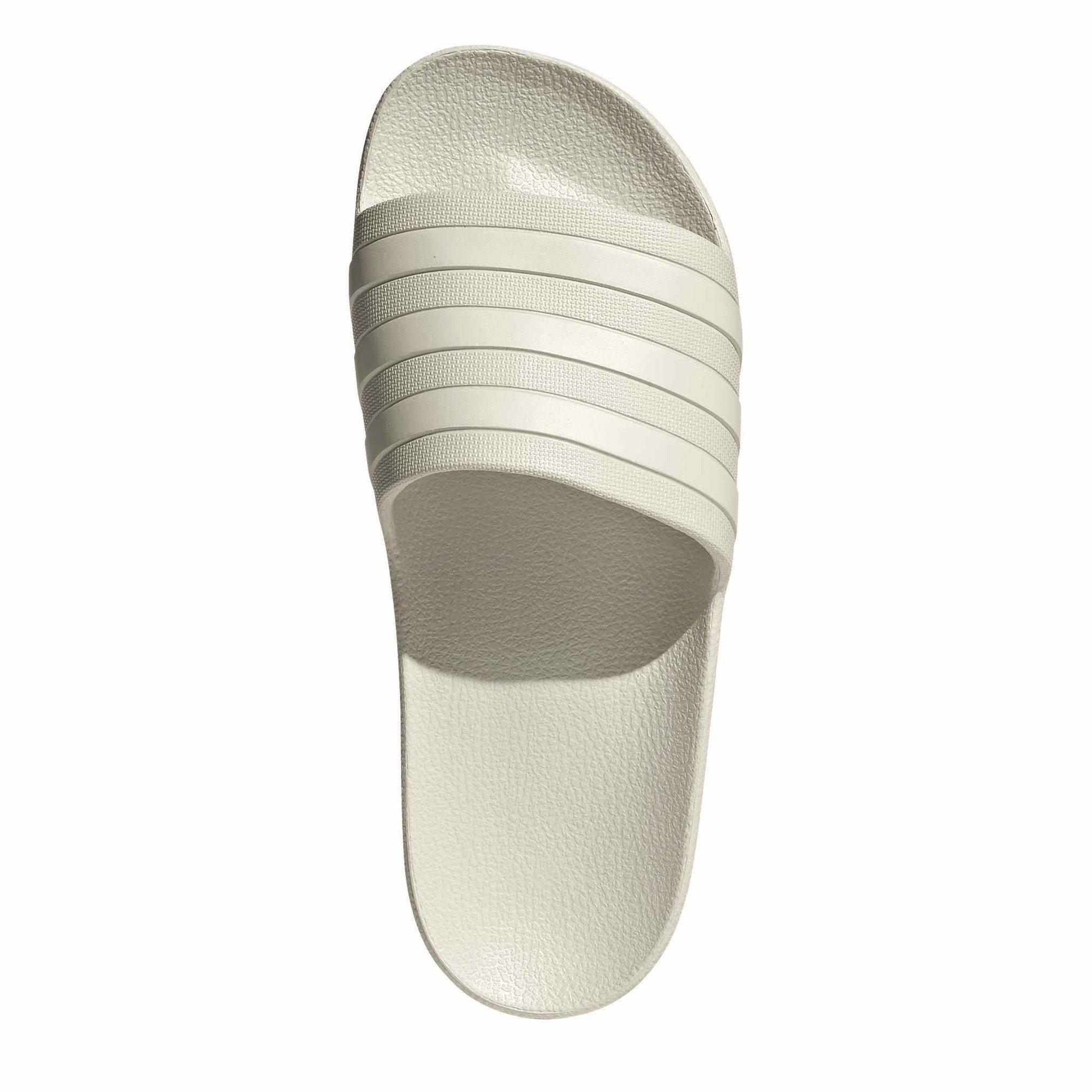 Alumina/White - adidas - Adilette Aqua Womens Slides - 5