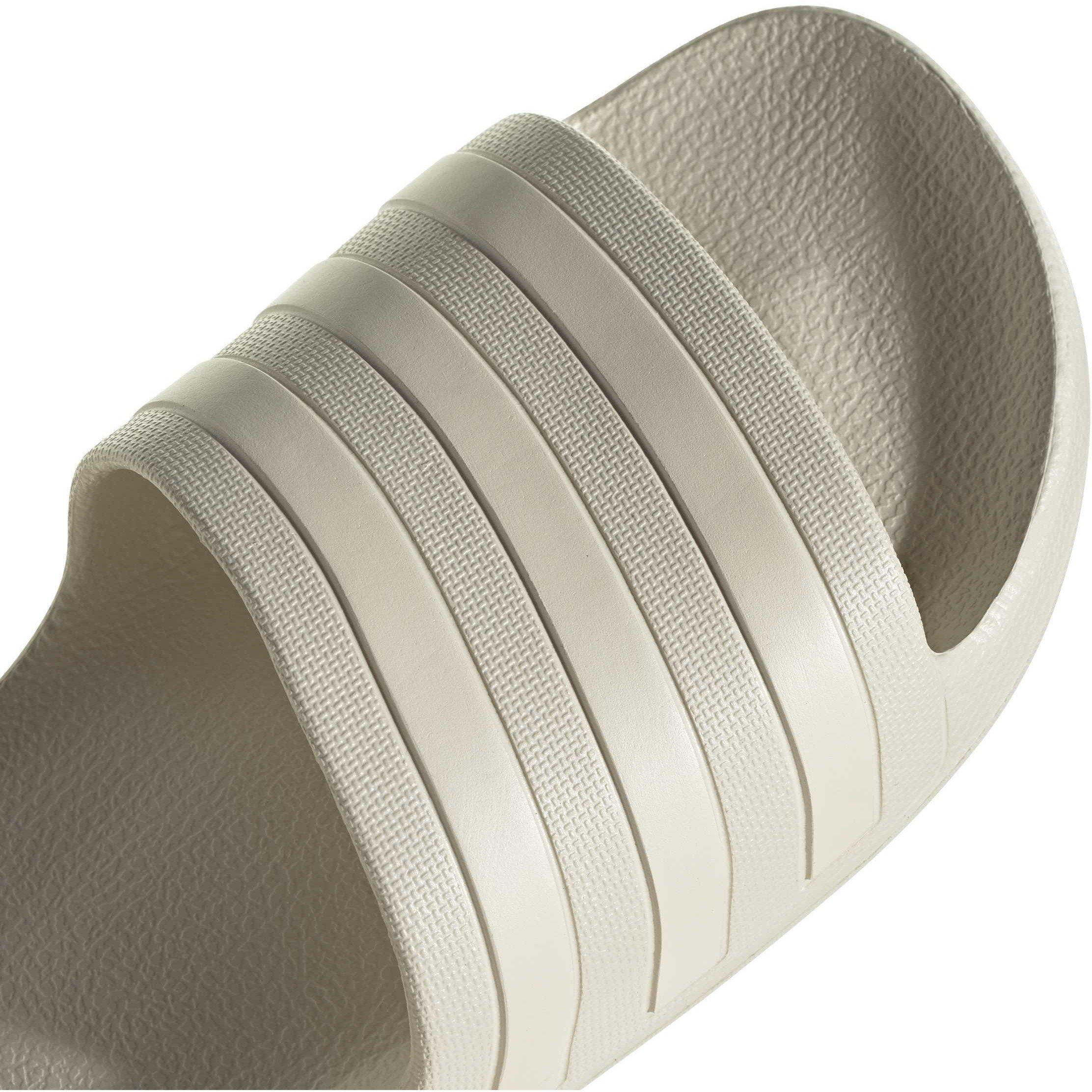 Alumina/White - adidas - Adilette Aqua Womens Slides - 7