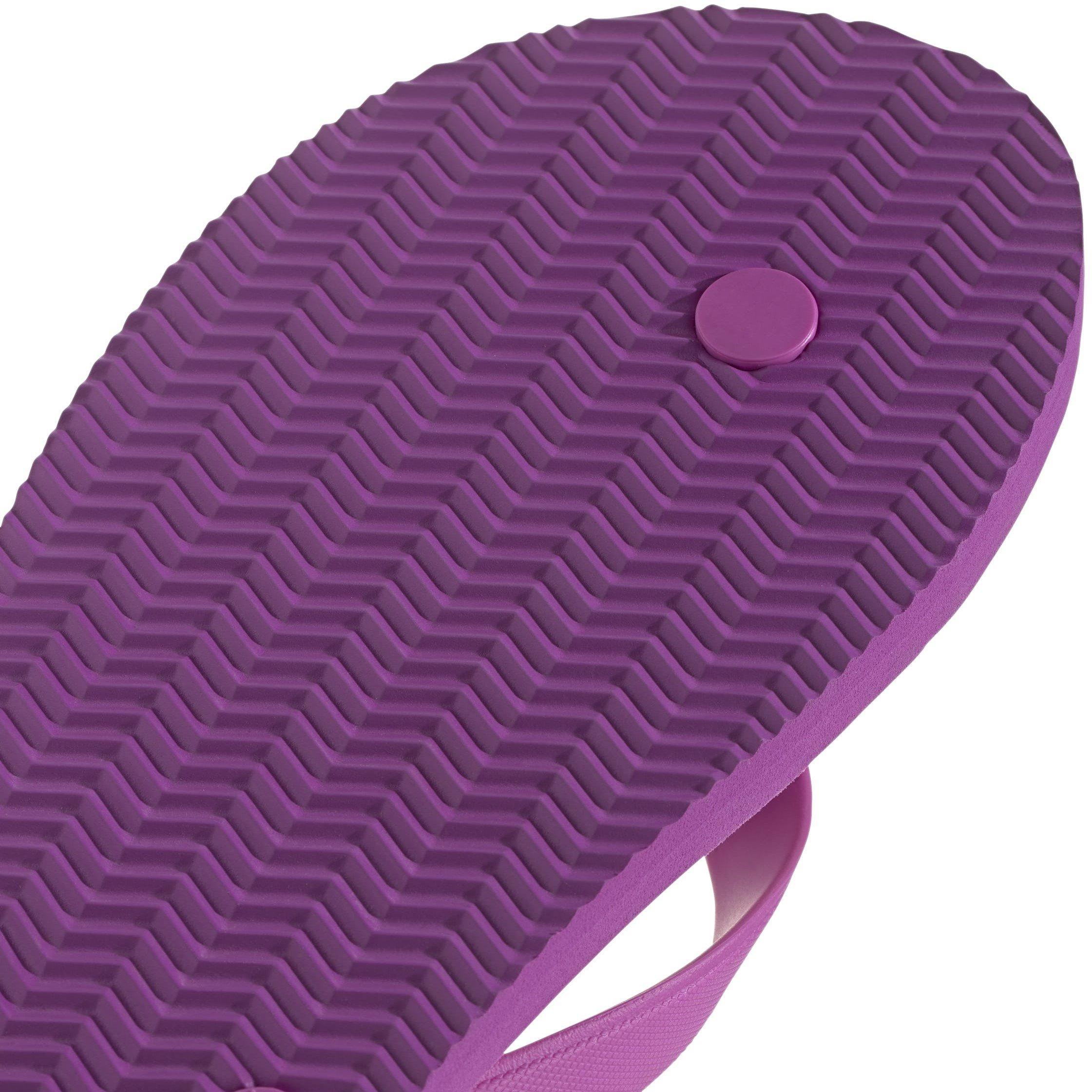 Purple/Grey - adidas - Keitaki Alpha Flip Flop - 8
