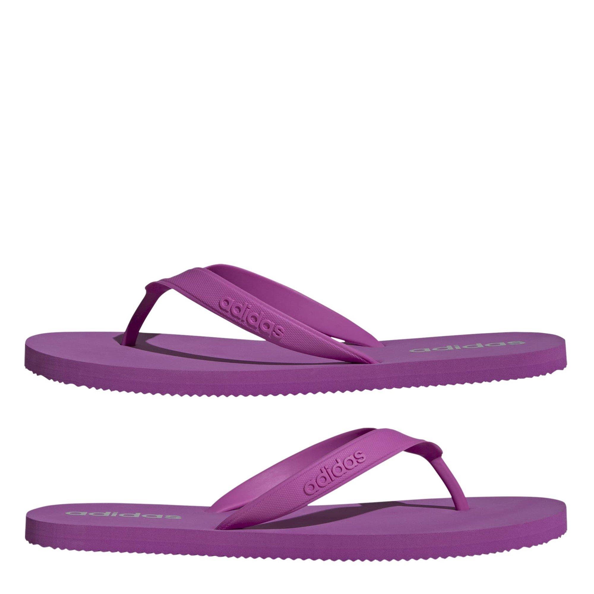 Purple/Grey - adidas - Keitaki Alpha Flip Flop - 9