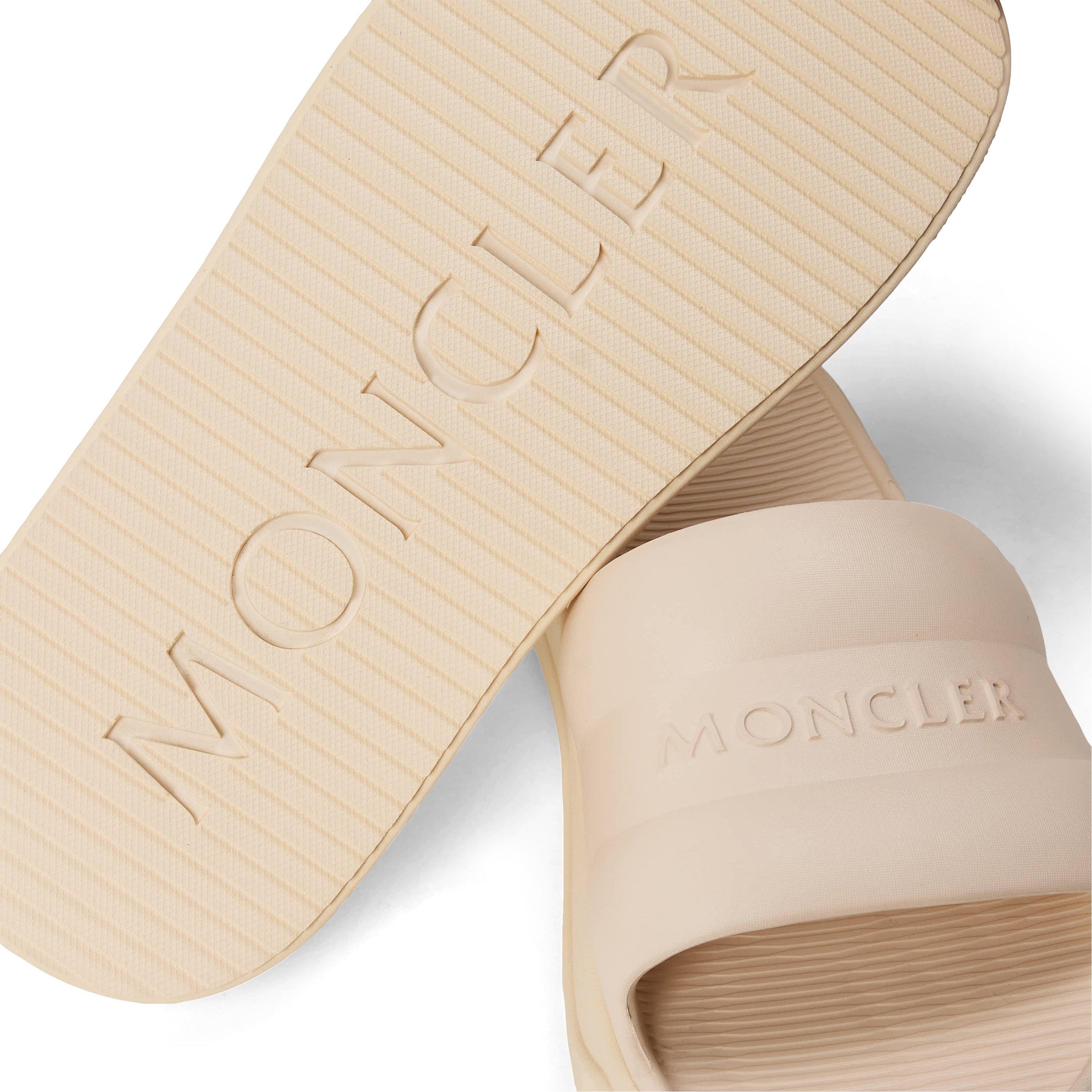 Light Beige 21I - Moncler - Women's Pool Sliders - 3