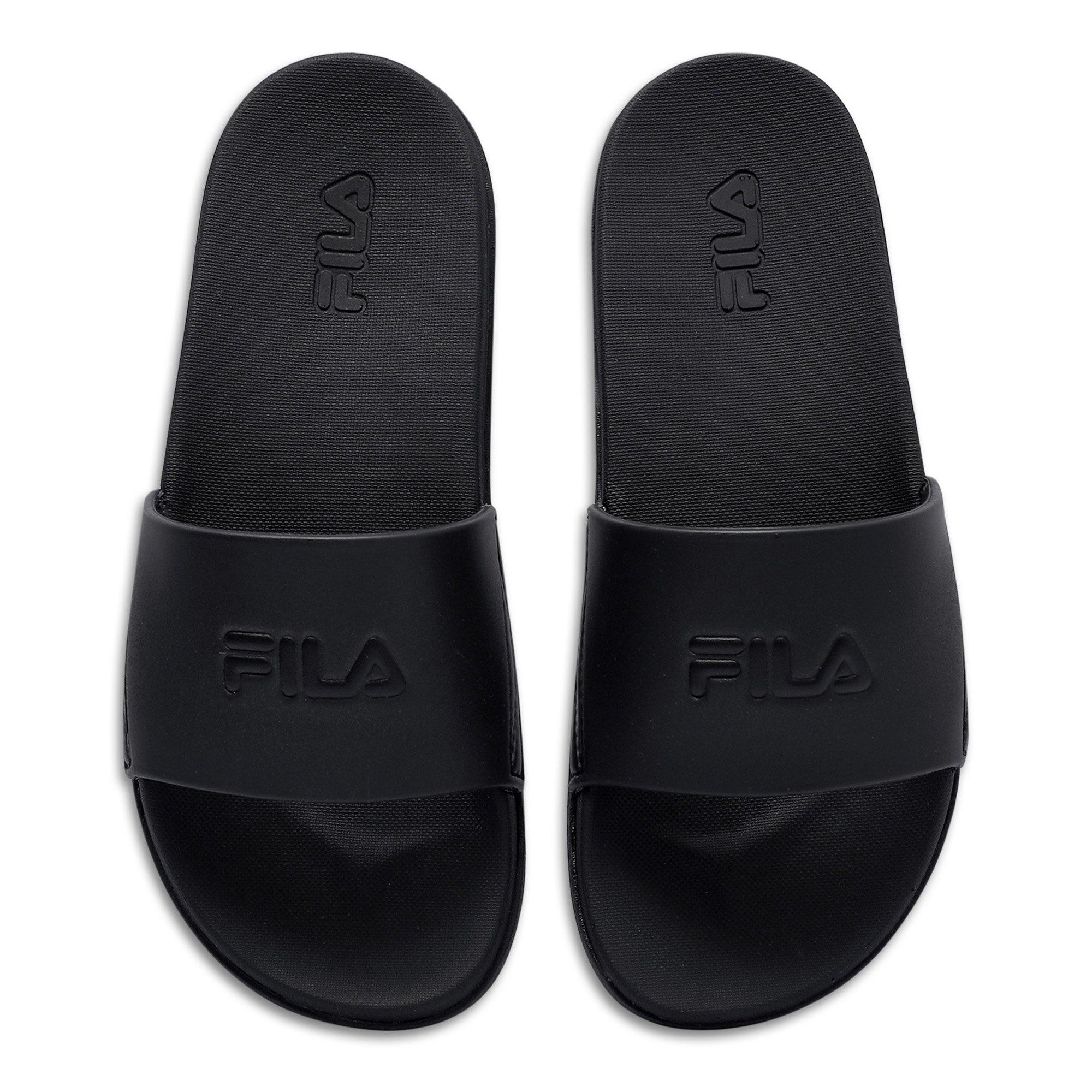 BLK/BLK/BLK - Fila - Sleek Tender Dry Mens Pool Shoes - 1