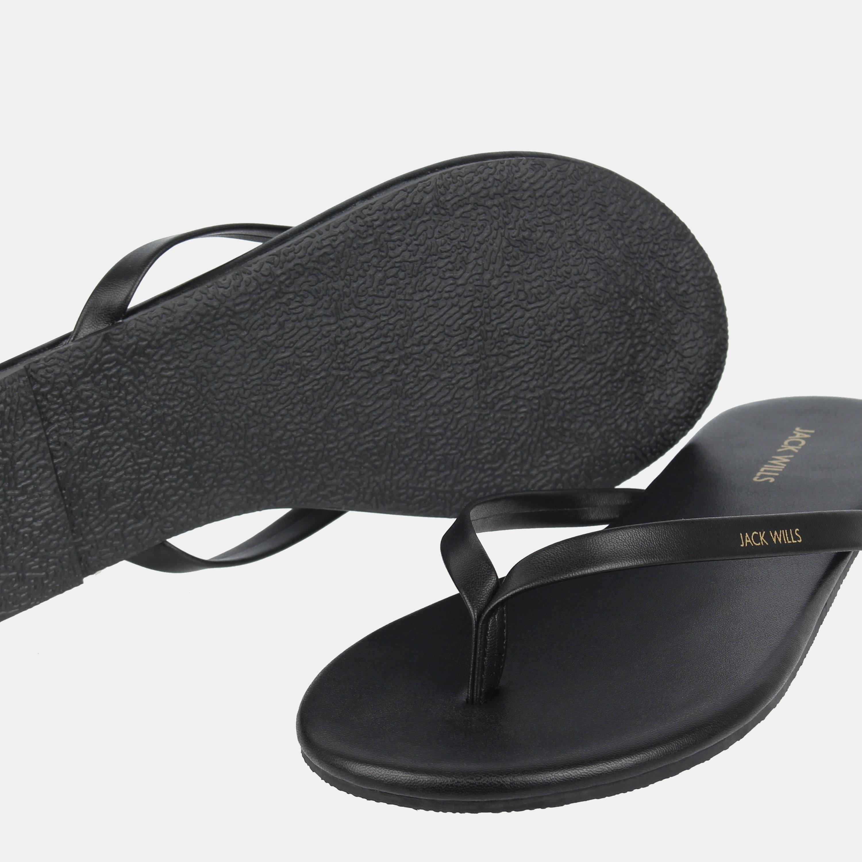 Schwarz - Jack Wills - Women's Flip Flops - 3