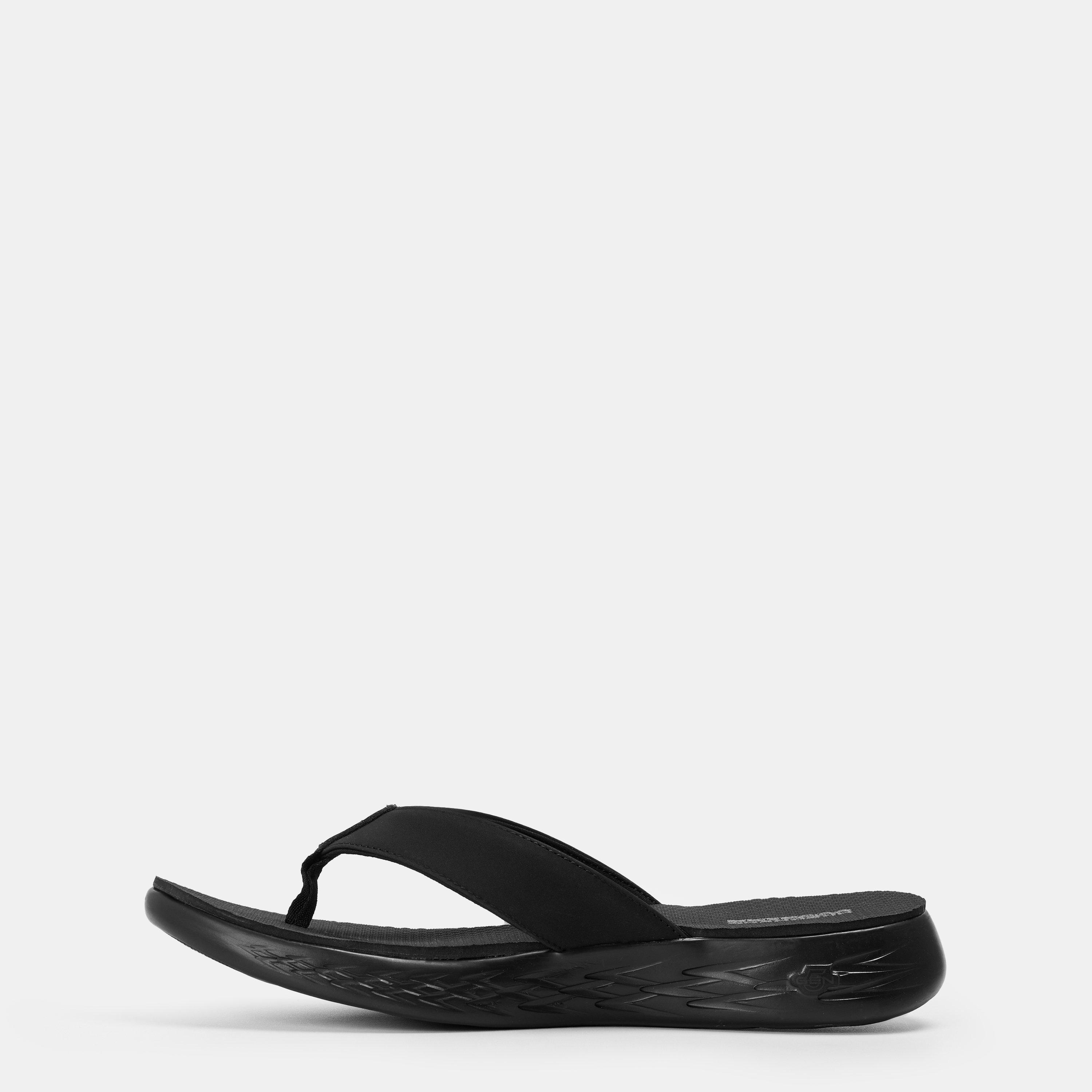 Black - Skechers - On The Go Vacay Womens Flip Flops - 2