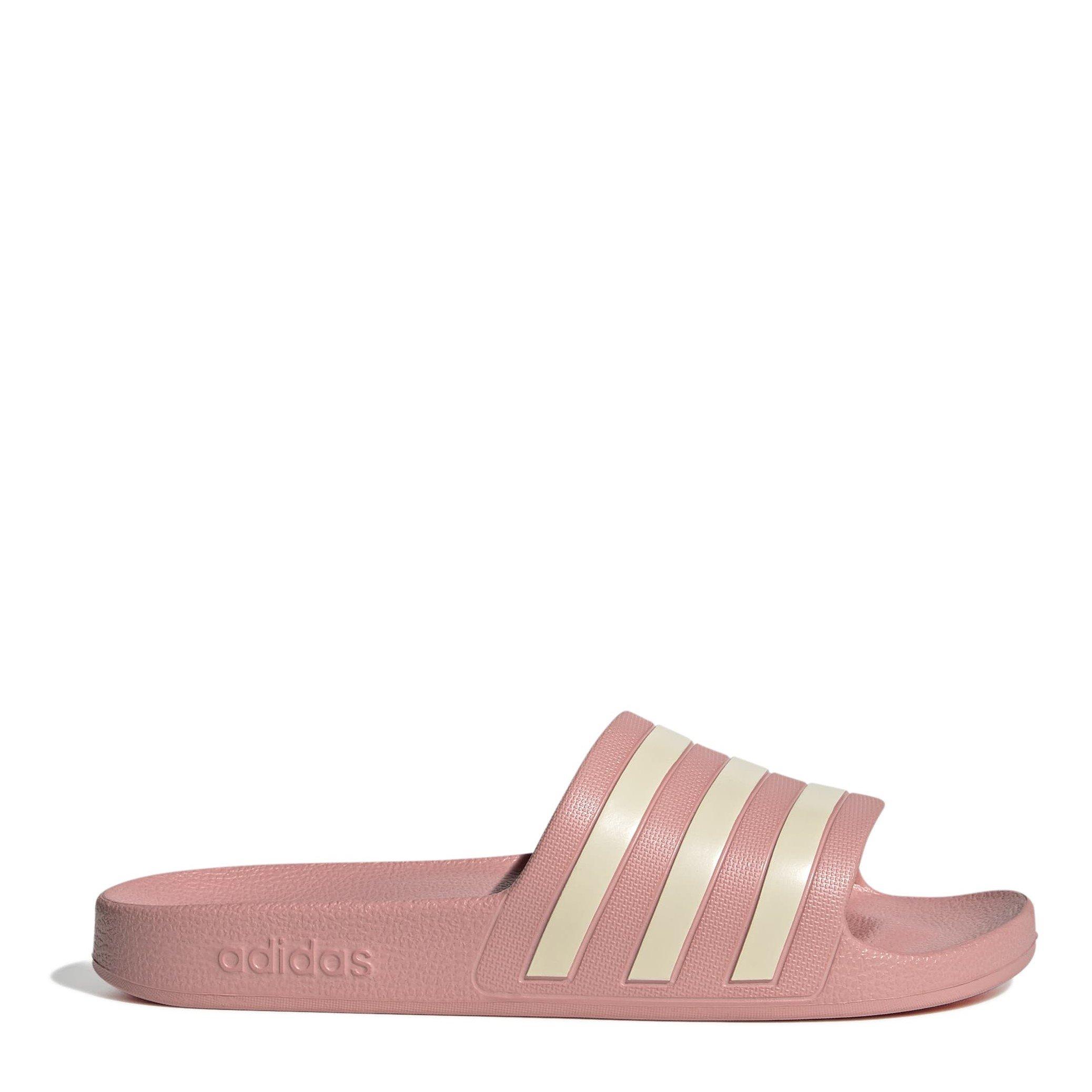 Adidas Women's Adilette Aqua Slide - Mauve - 5 (38)
