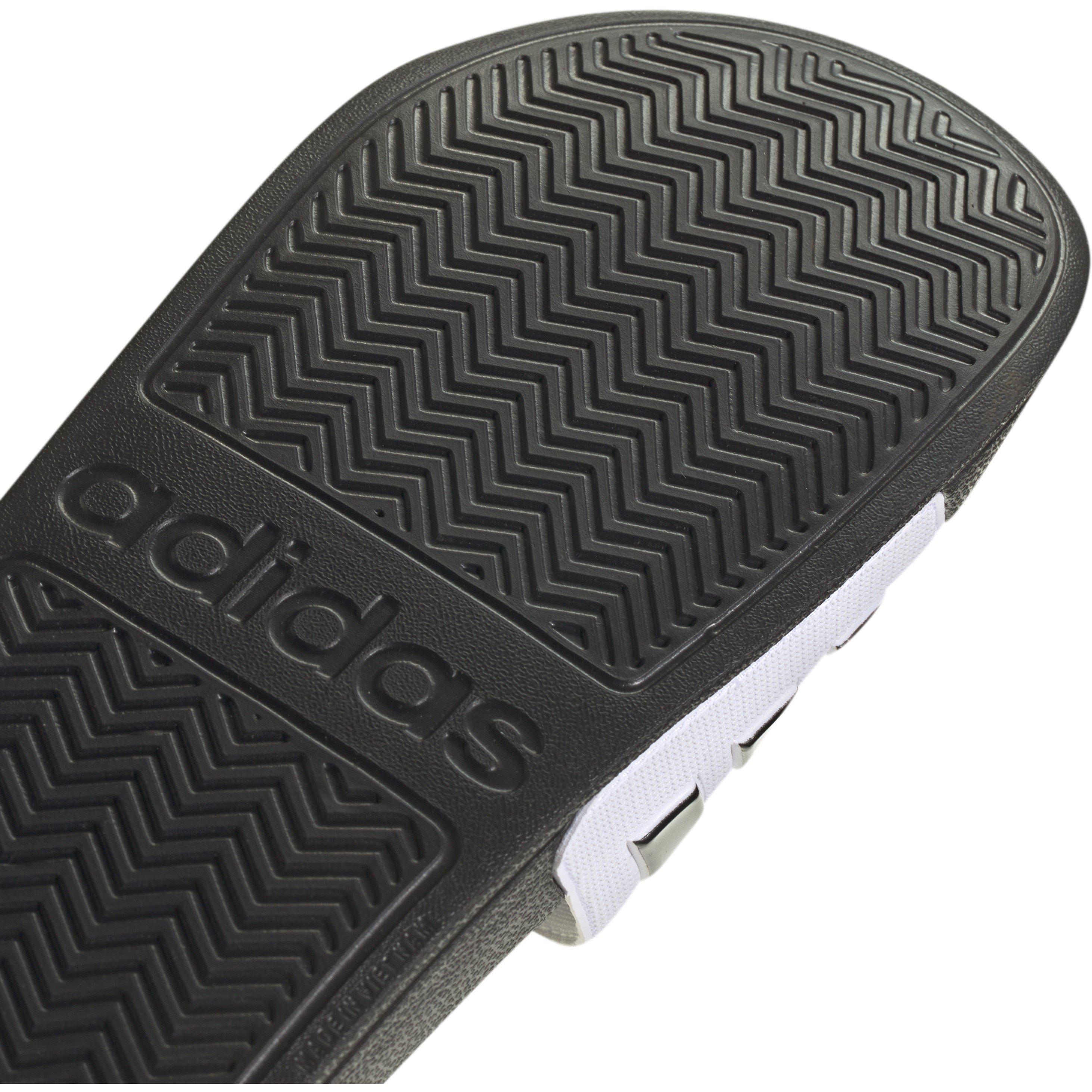 Wht/Core black - adidas - Adilette Shower Womens Slide Sandals - 8