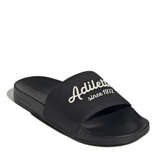 CBlk/WonWht - adidas - Adilette Shower Womens Slide Sandals - 3