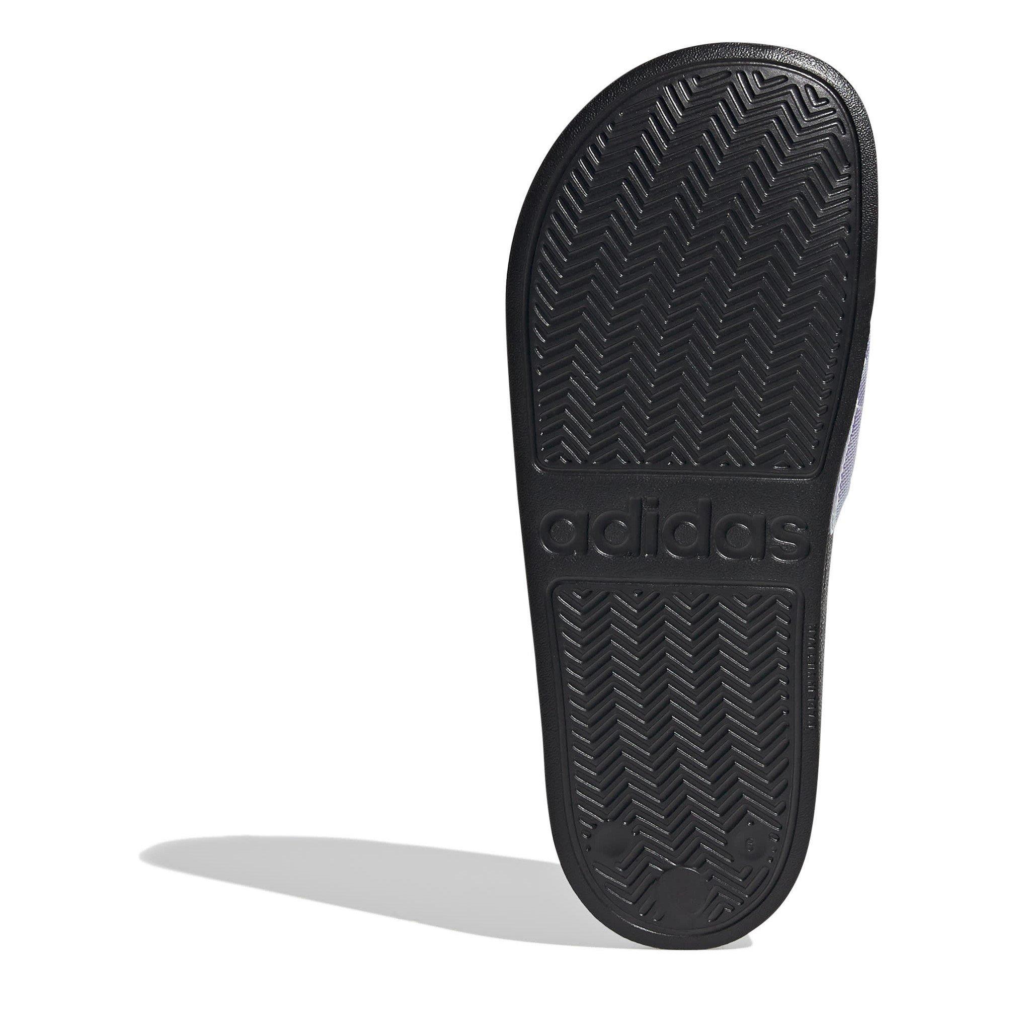 Blk/Iridescent - adidas - adidas Adilette Shower Womens Slide Sandals - 6