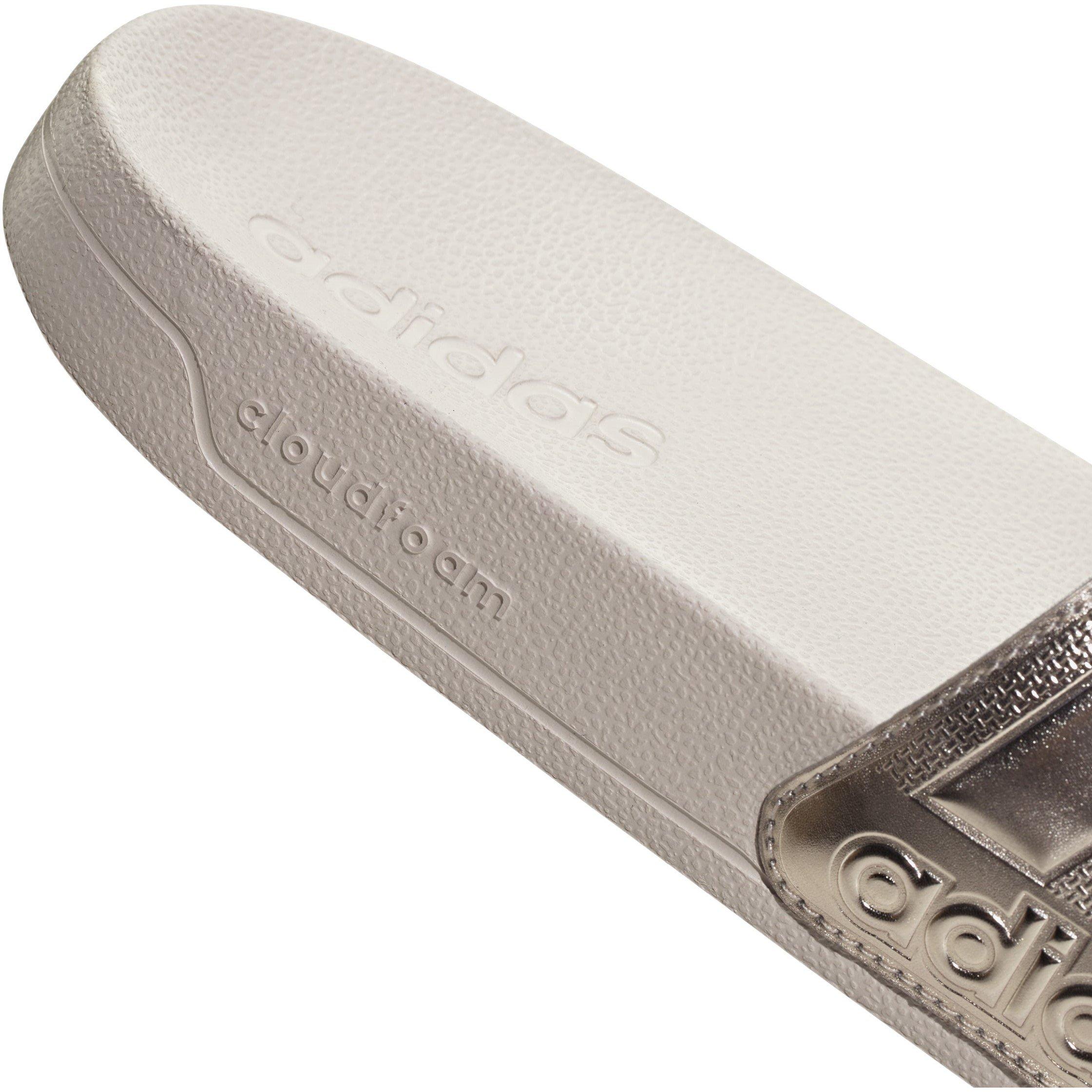 Champagne/Mauve - adidas - Adilette Shower Womens Slide Sandals - 8