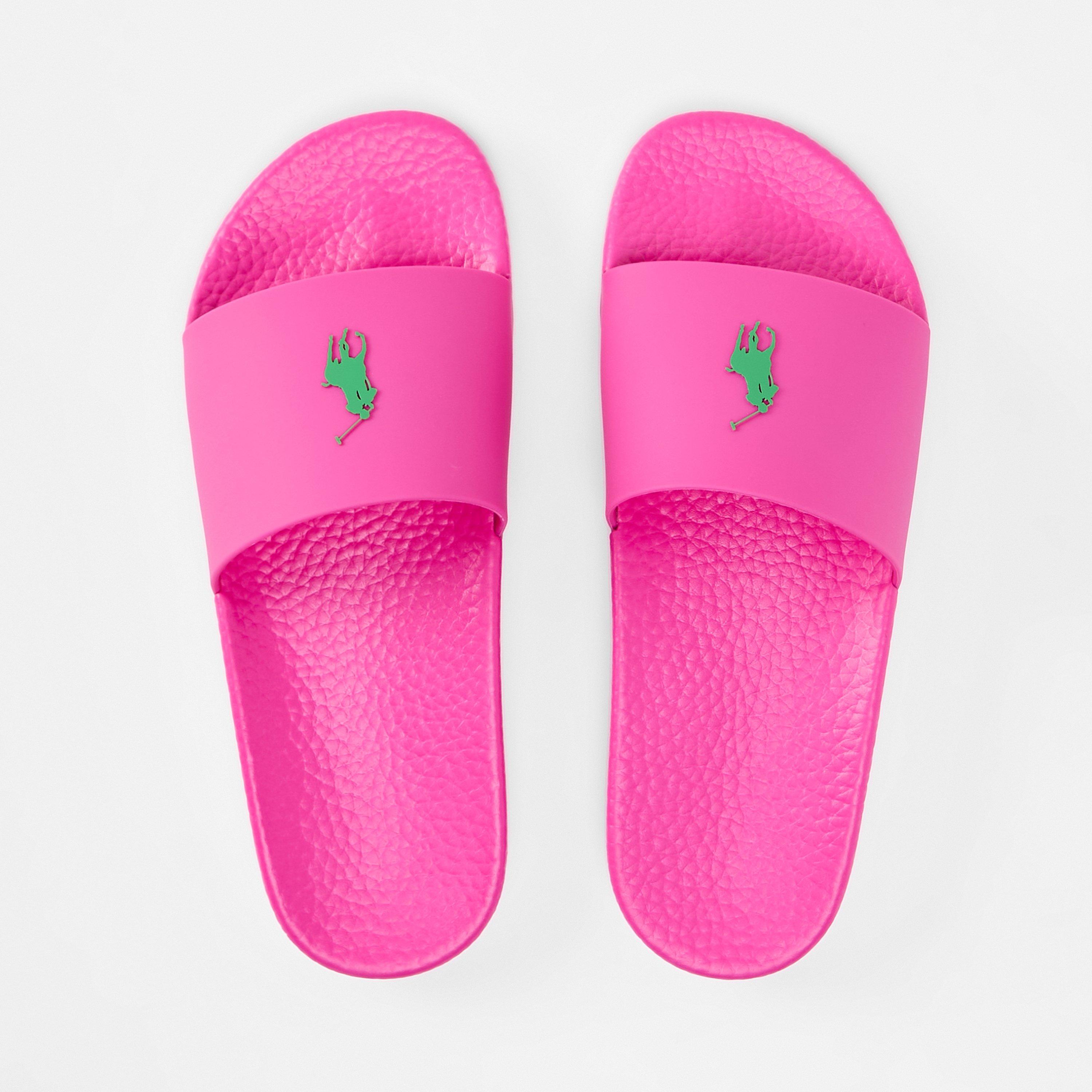 【送料&関税込】Polo Ralph Lauren Everley Sliders Ralph Lauren Everley Sld Sandals Slide - Slippers - BeyondStyle