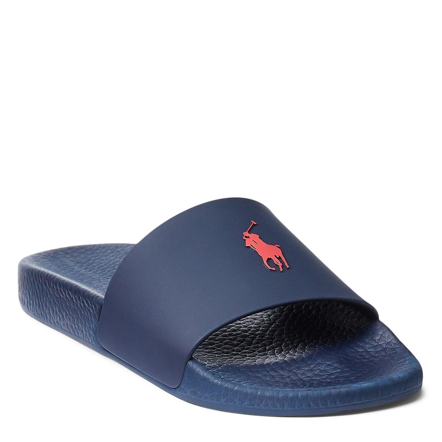 Polo ralph lauren tiger slides best sale