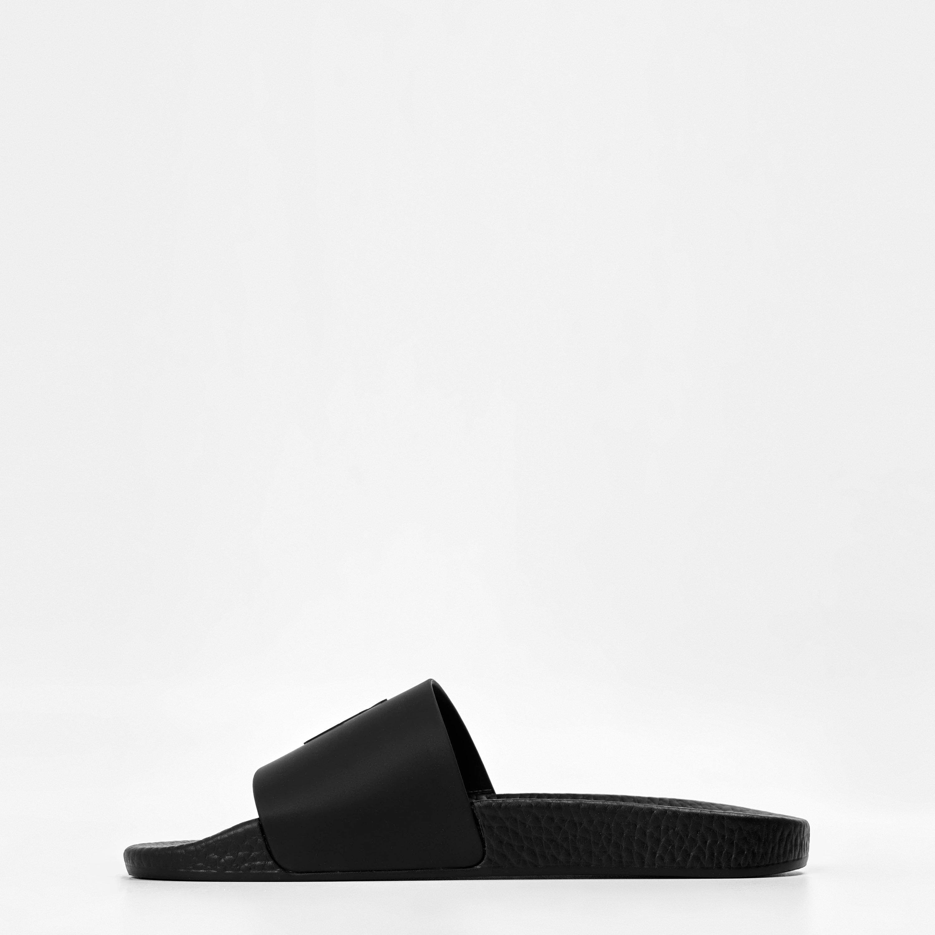 Black/White - Polo Ralph Lauren - Signature Pony Polo Slide - 2