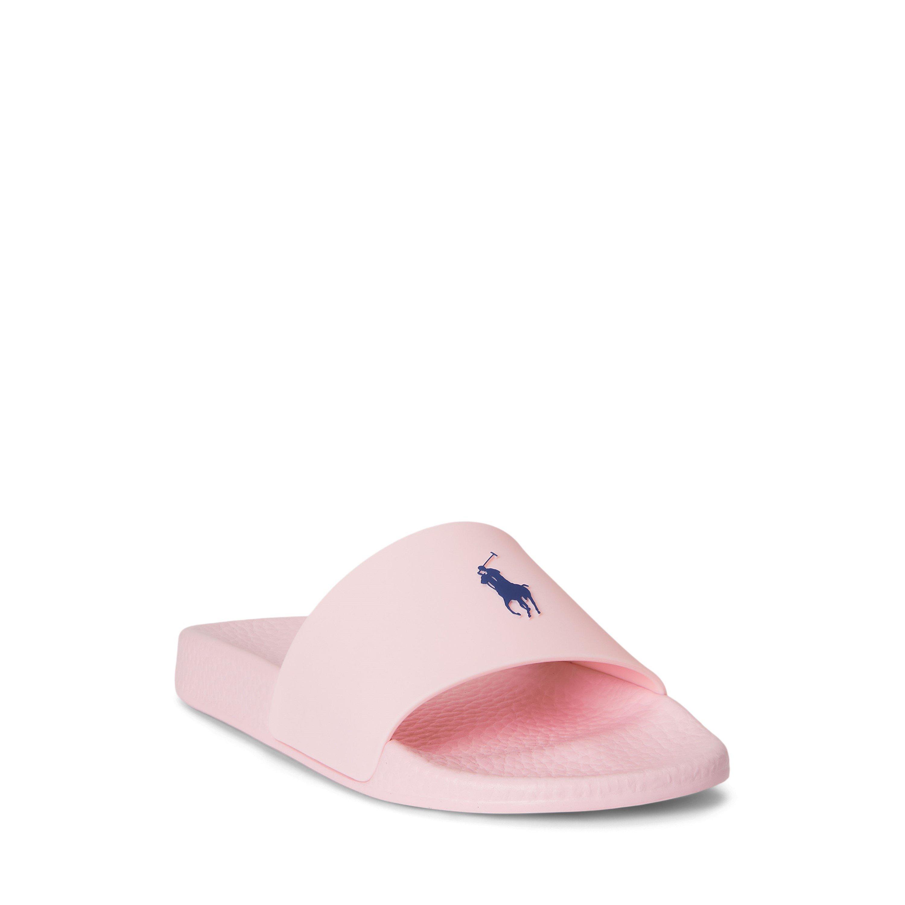 Pink Sand - Polo Ralph Lauren - Signature Pony Polo Slide - 2
