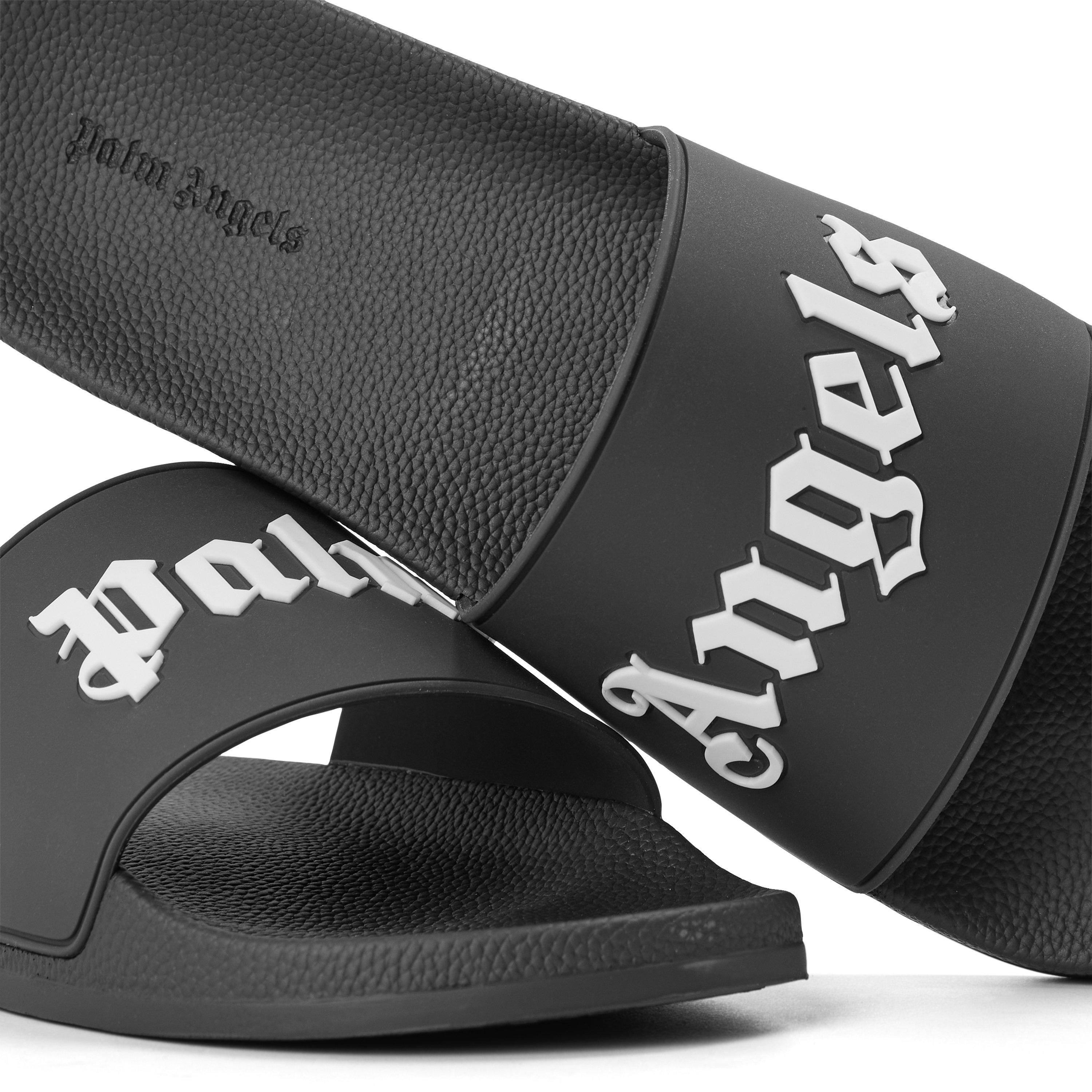 Black - Palm Angels - Women's Pool Sliders - 3