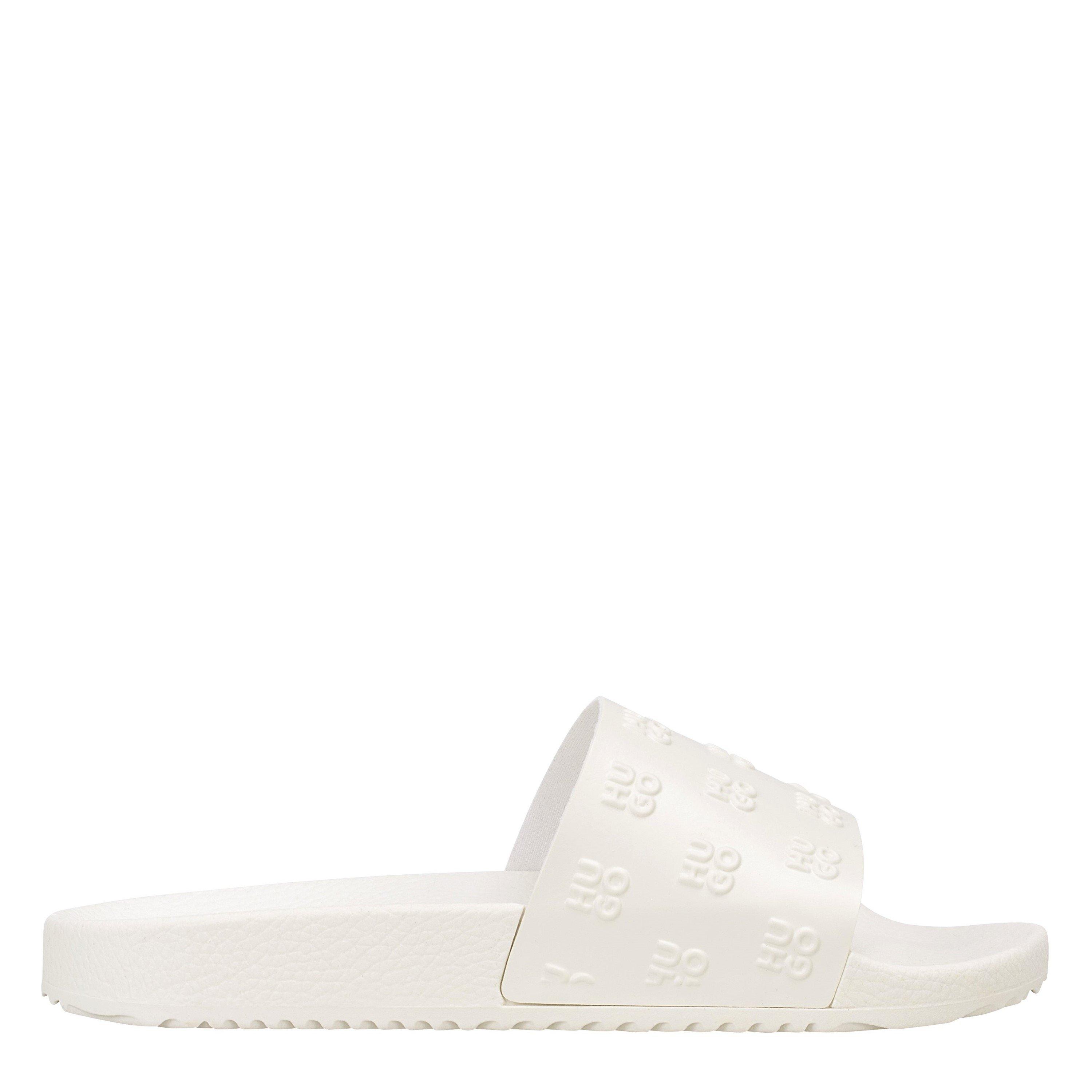 Hugo Women's Pool Sliders - Cream 115 - 4 (37)