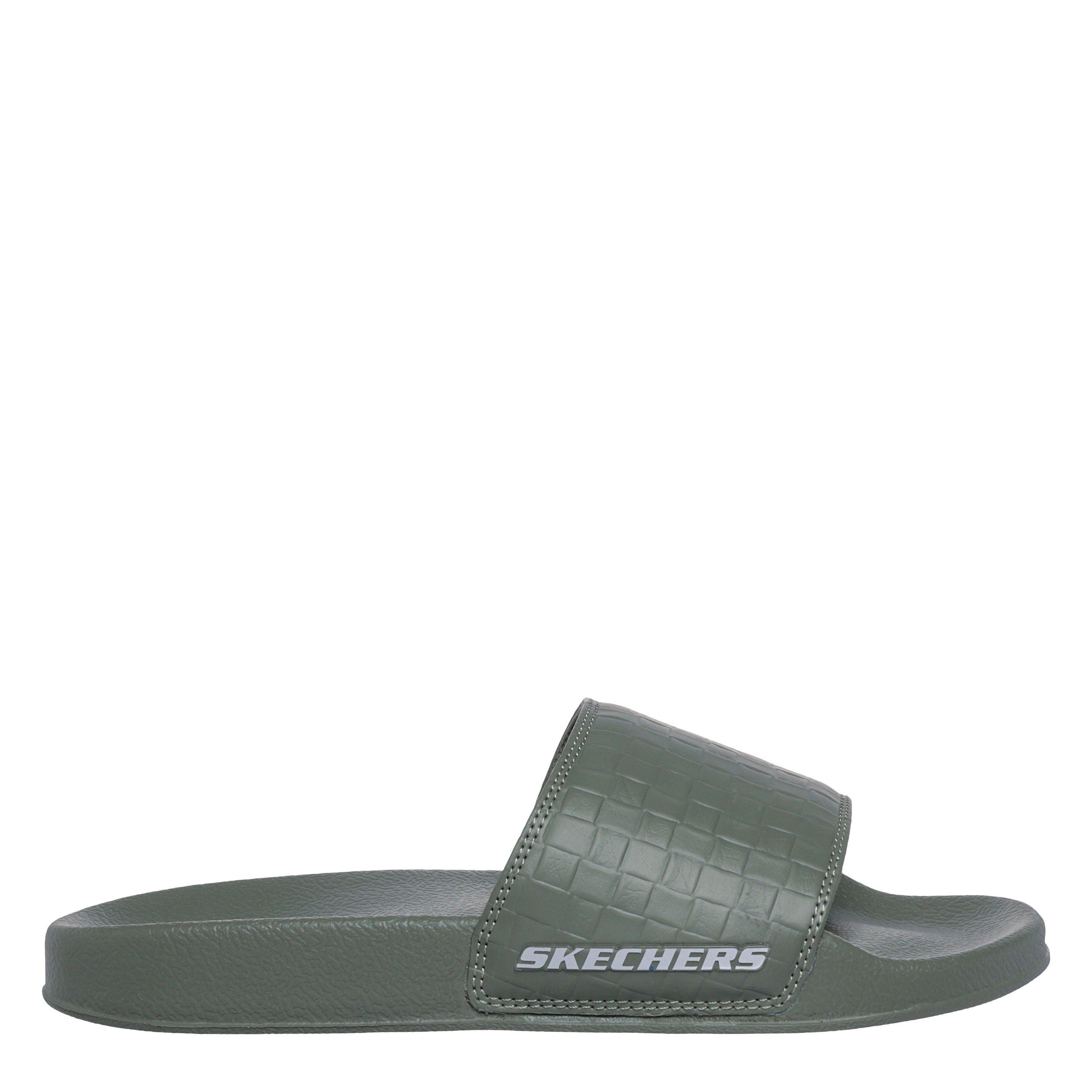 OLIVE - Skechers - Pool Slides Womens - 2