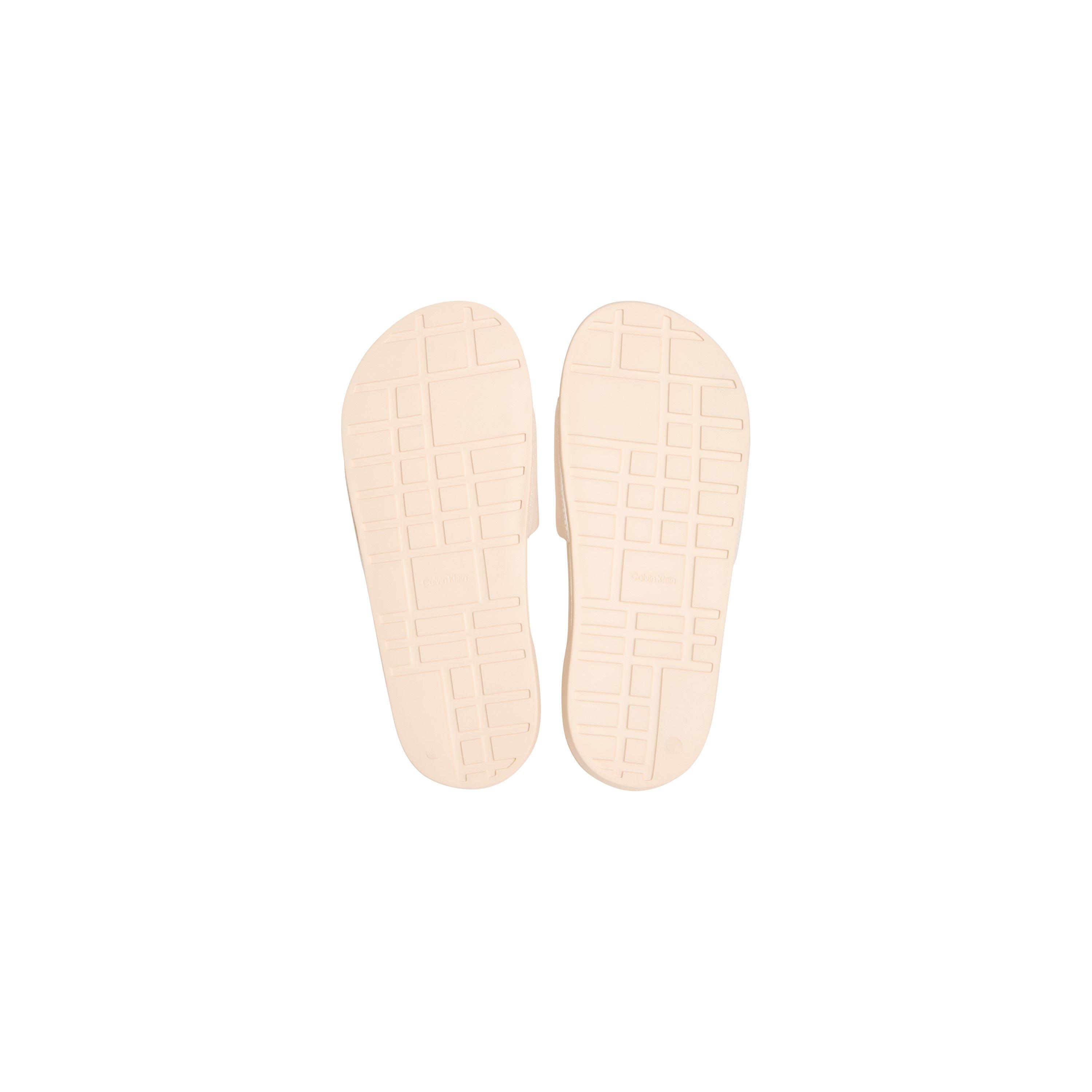 Calico/Pch Pnk - Calvin Klein - Women's Pool Sliders - 4